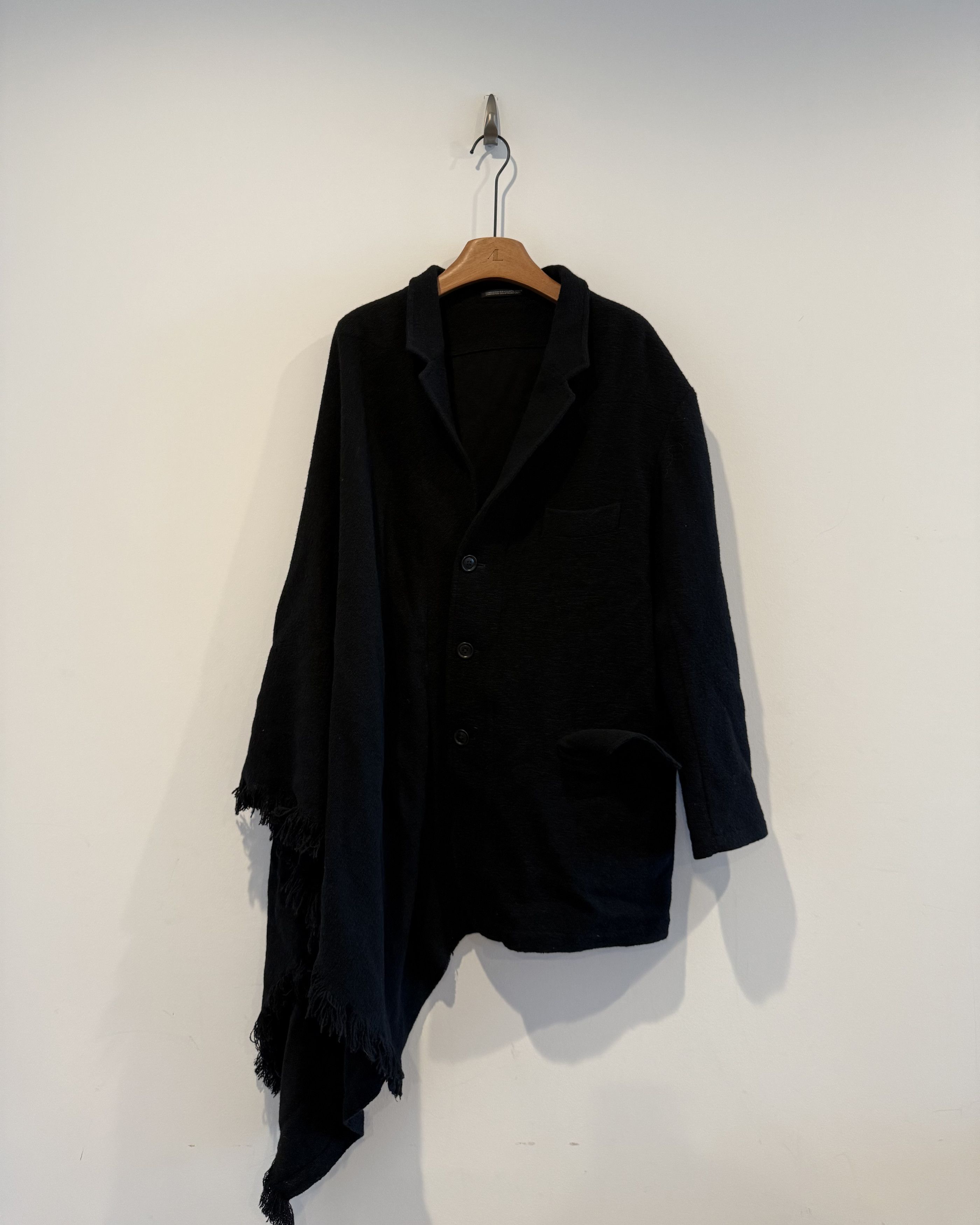 Yohji Yamamoto Yohji Yamamoto 20AW Half Cloak Jacket Size US XL / EU 56 / 4 - 1 Thumbnail