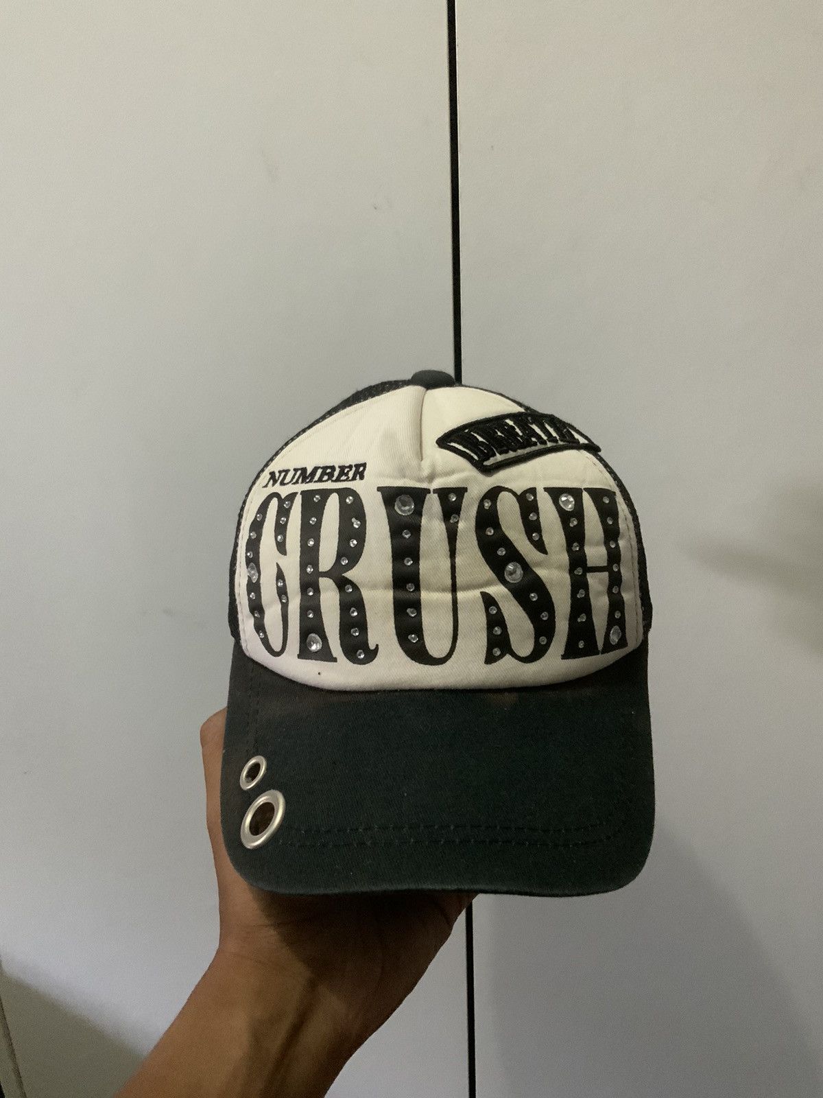 Japanese Brand Number Crush Breath Trucker Cap Hat Size ONE SIZE - 5 Thumbnail