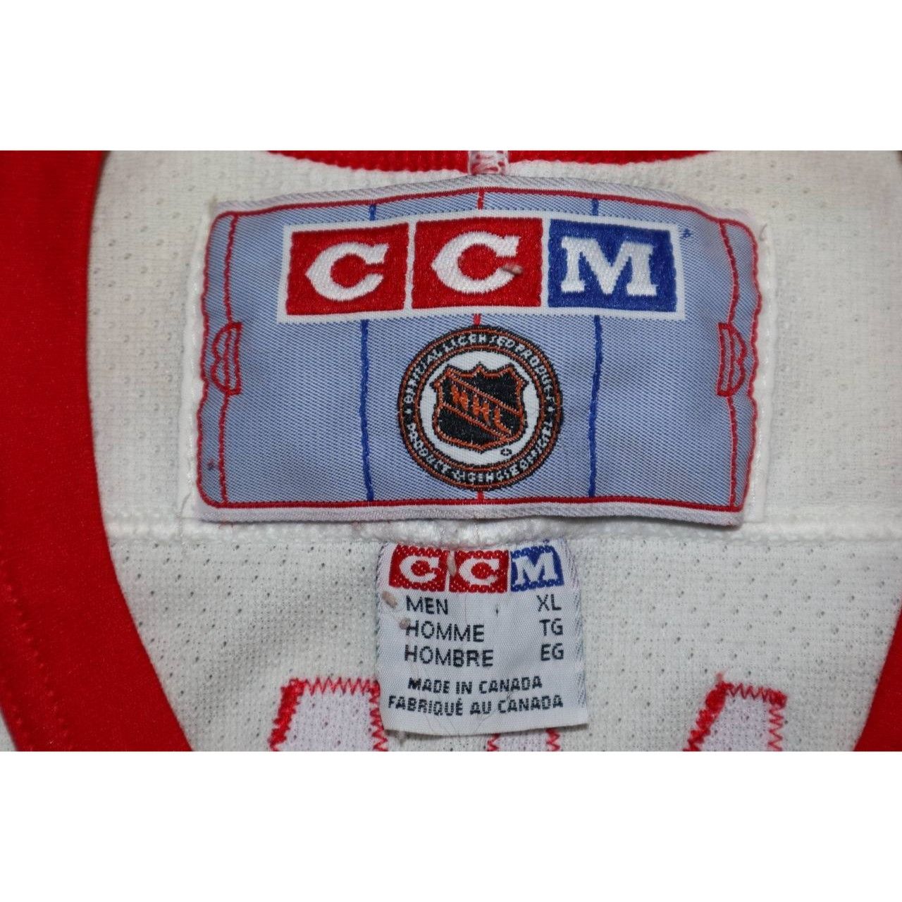 Ccm Vintage Detroit Red Wings Brendan Shanahan #14 Hockey Jersey Size US XL / EU 56 / 4 - 3 Thumbnail