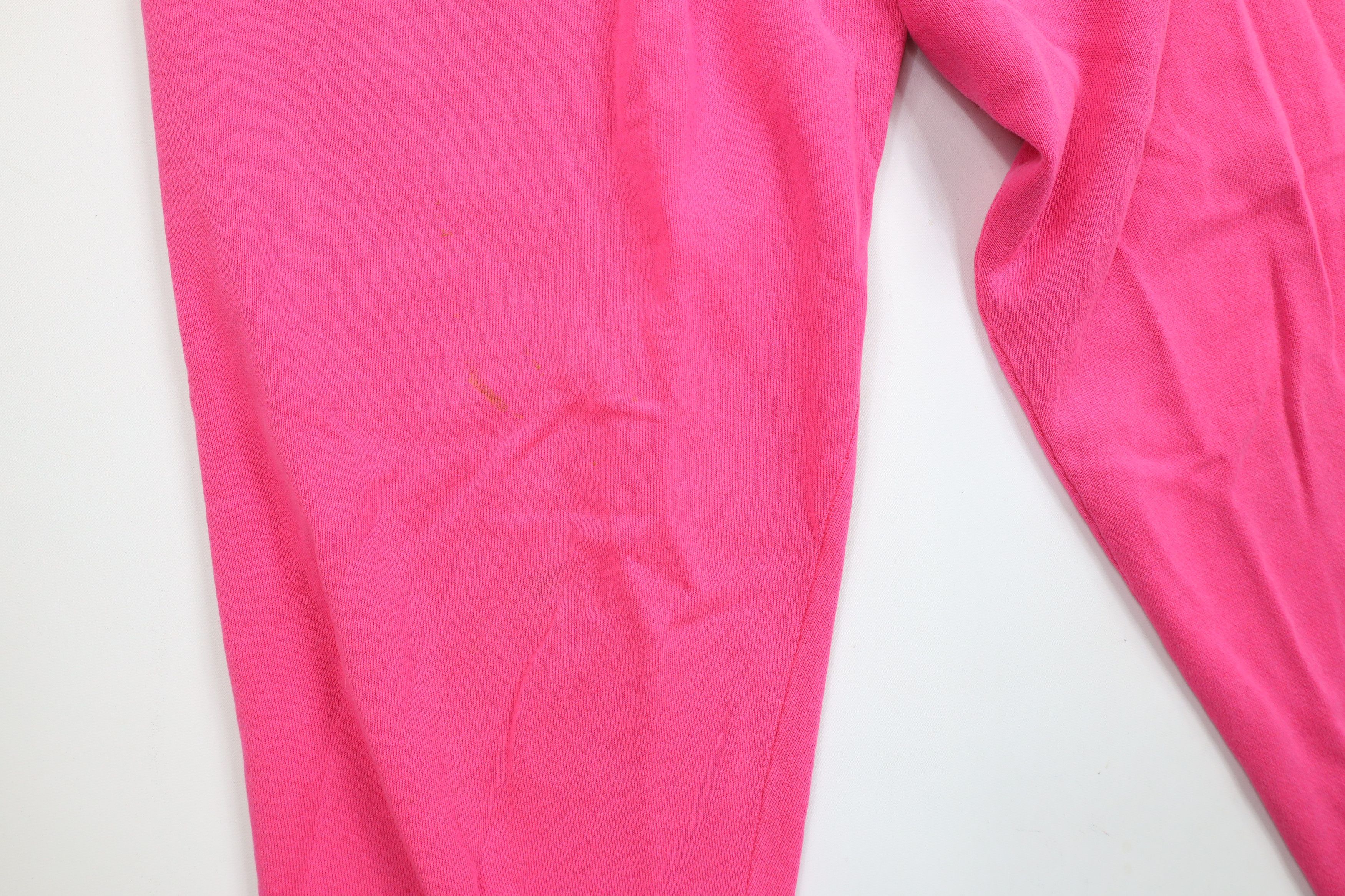 Vintage Vintage 90s Streetwear Blank Sweatpants Joggers Pink USA Size 30" / US 8 / IT 44 - 5 Thumbnail