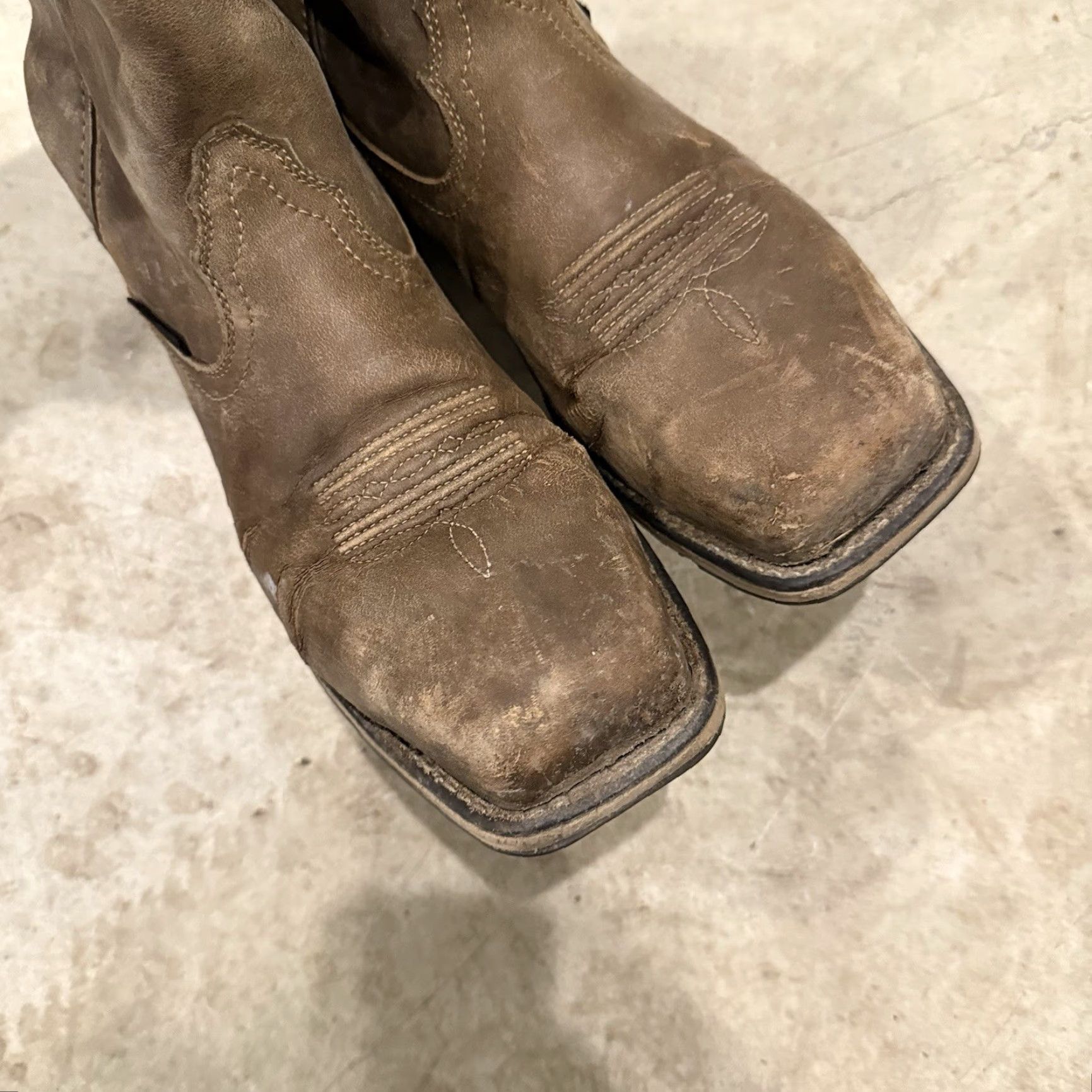 Ariat Ariat Anthem Deco Composite Toe Western Work Boot Brown Leather 9B Womens Cowboy Western Size 9 US 40 EU 6.5 UK Pre-owned Fair Size US 7 / IT 37 - 3 Thumbnail