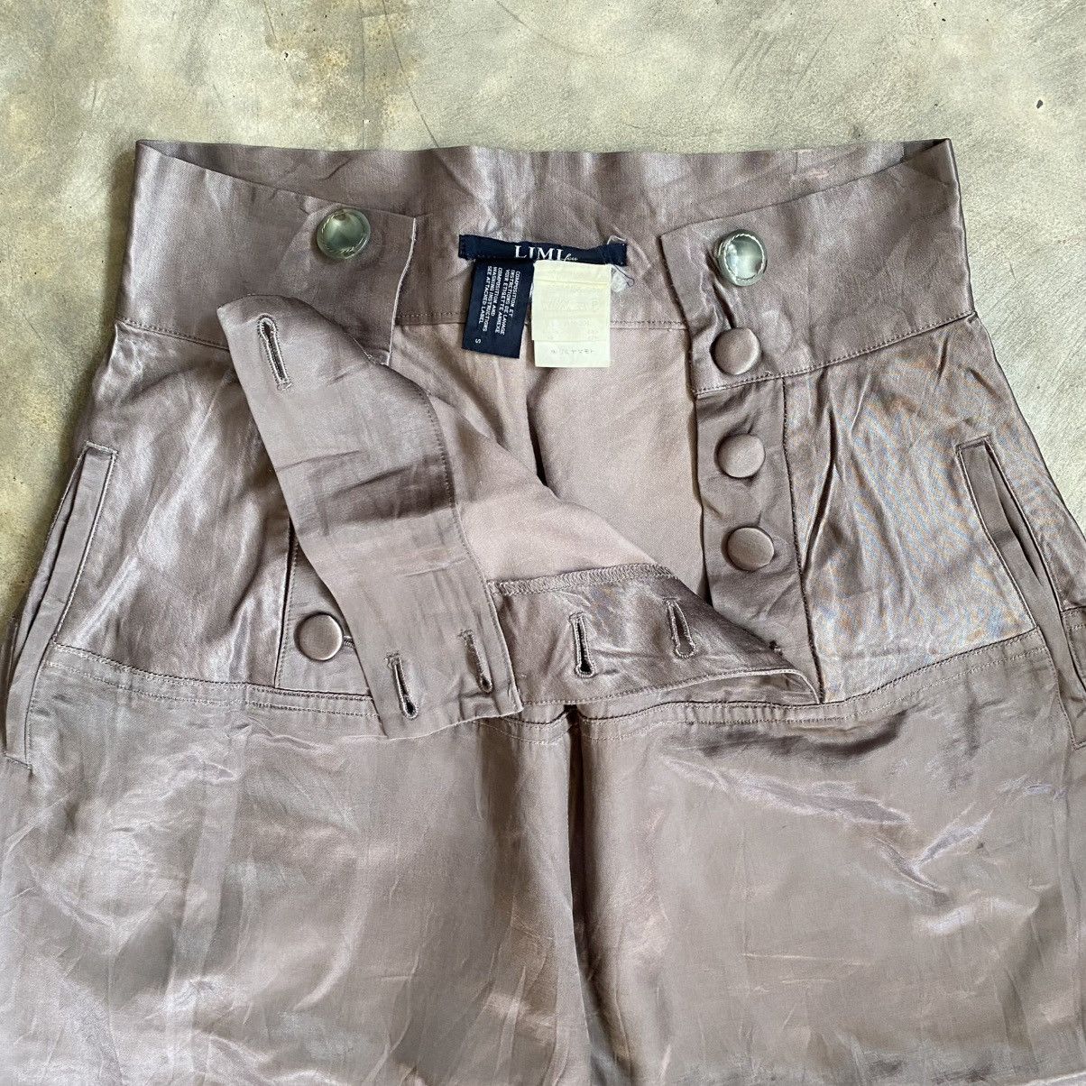 Yohji Yamamoto Limi Feu by Yohji Yamamoto Hight Waist Pants Size 28" / US 6 / IT 42 - 5 Thumbnail