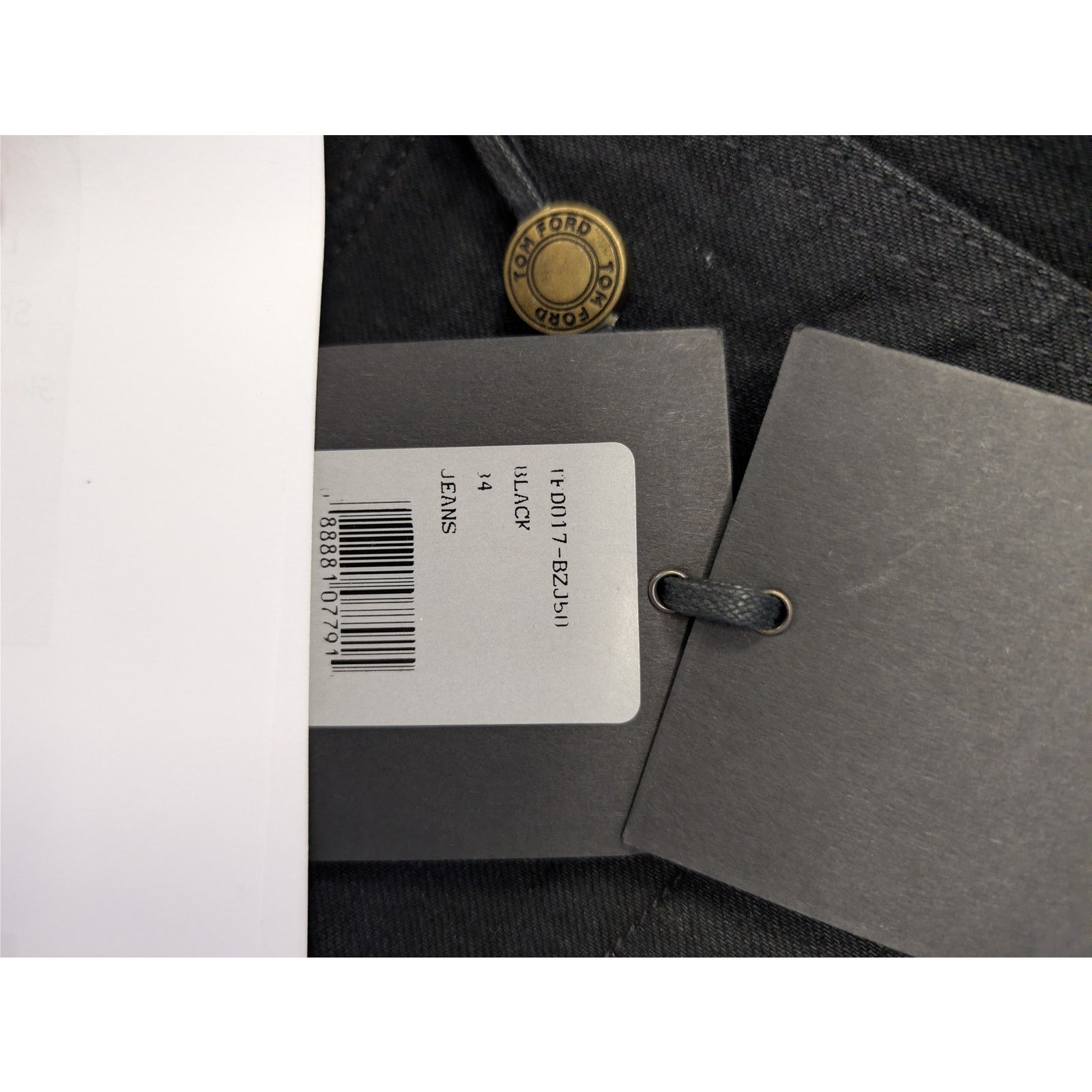 Tom Ford o1rshd1 Tapered Fit Denim Jeans in Black Size US 34 / EU 50 - 23 Thumbnail