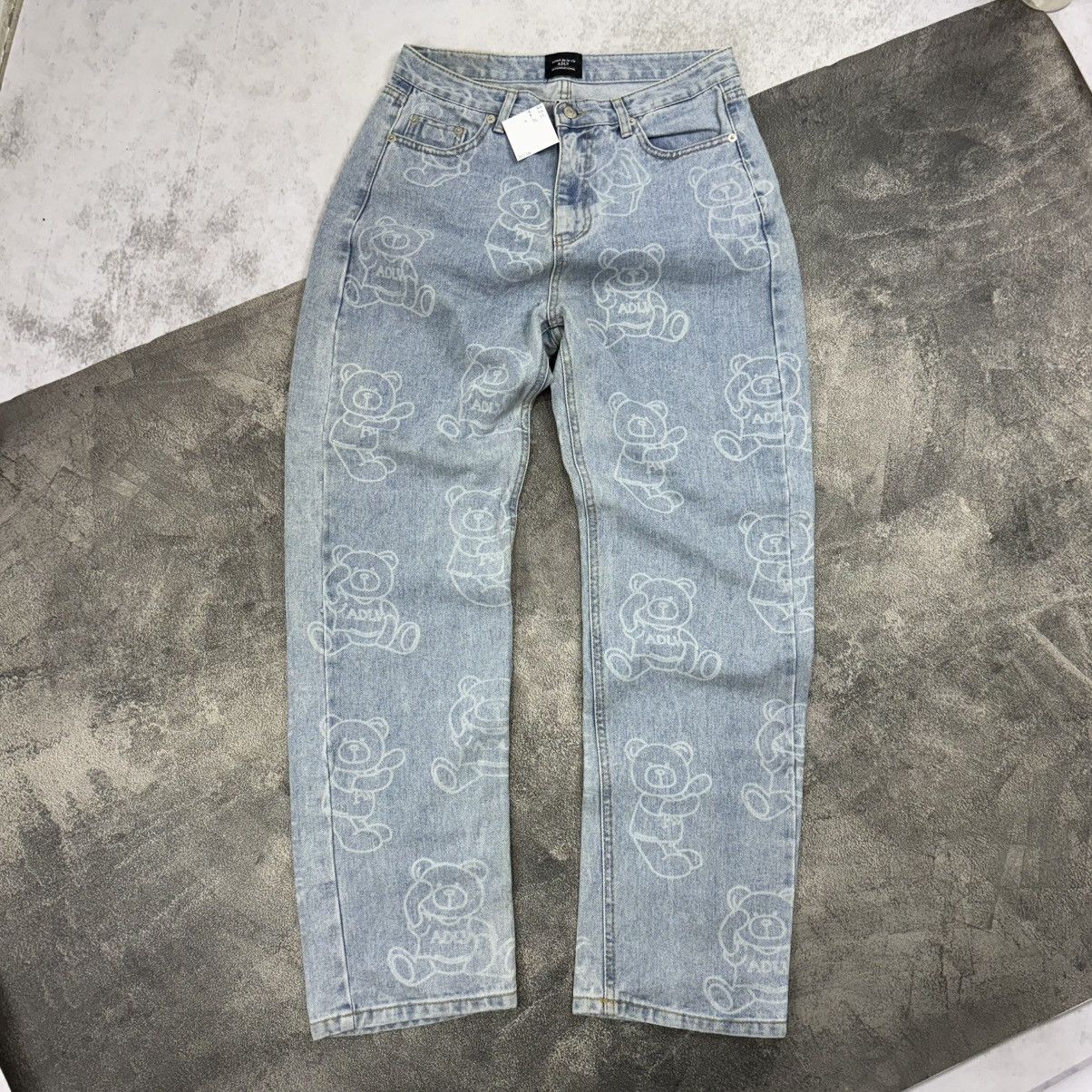 acme de la vie ADLV Acme De La Vie Jeans Denim print bear Size US 32 / EU 48 - 1 Thumbnail