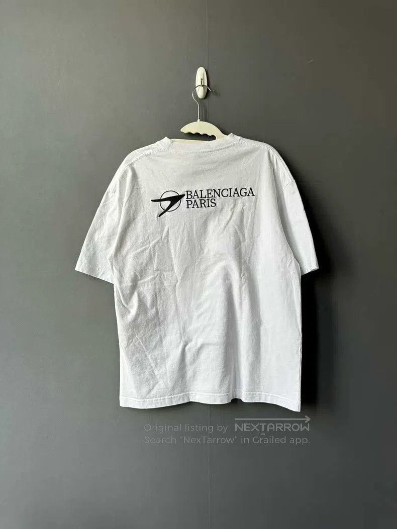 Balenciaga Balenciaga Front and Back Embroidered Short Sleeve Size US XS / EU 42 / 0 - 2 Thumbnail