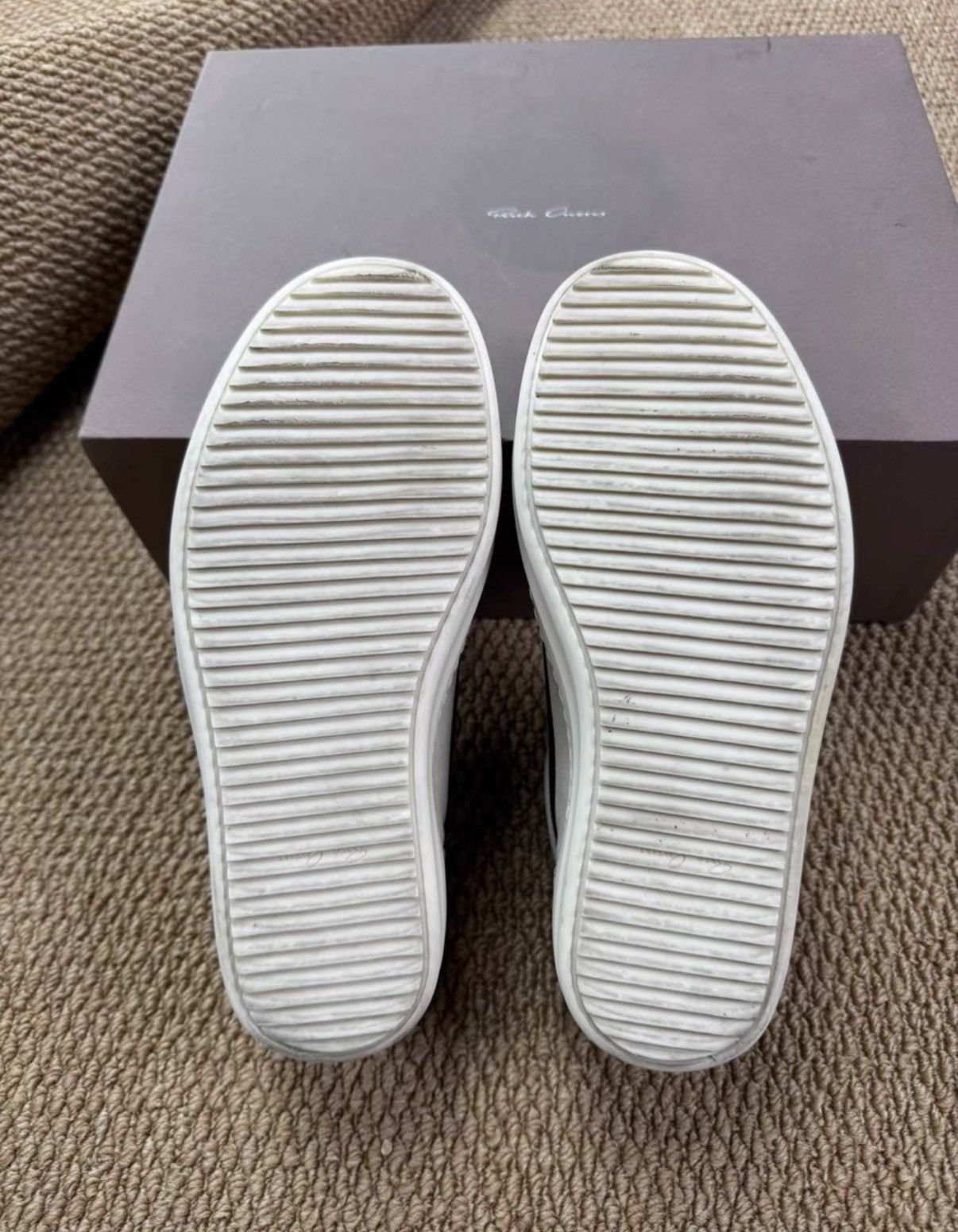 Rick Owens Rick Owens RO Luxor Main Line Suede Vans Style K37 Size US 6.5 / EU 39-40 - 4 Thumbnail
