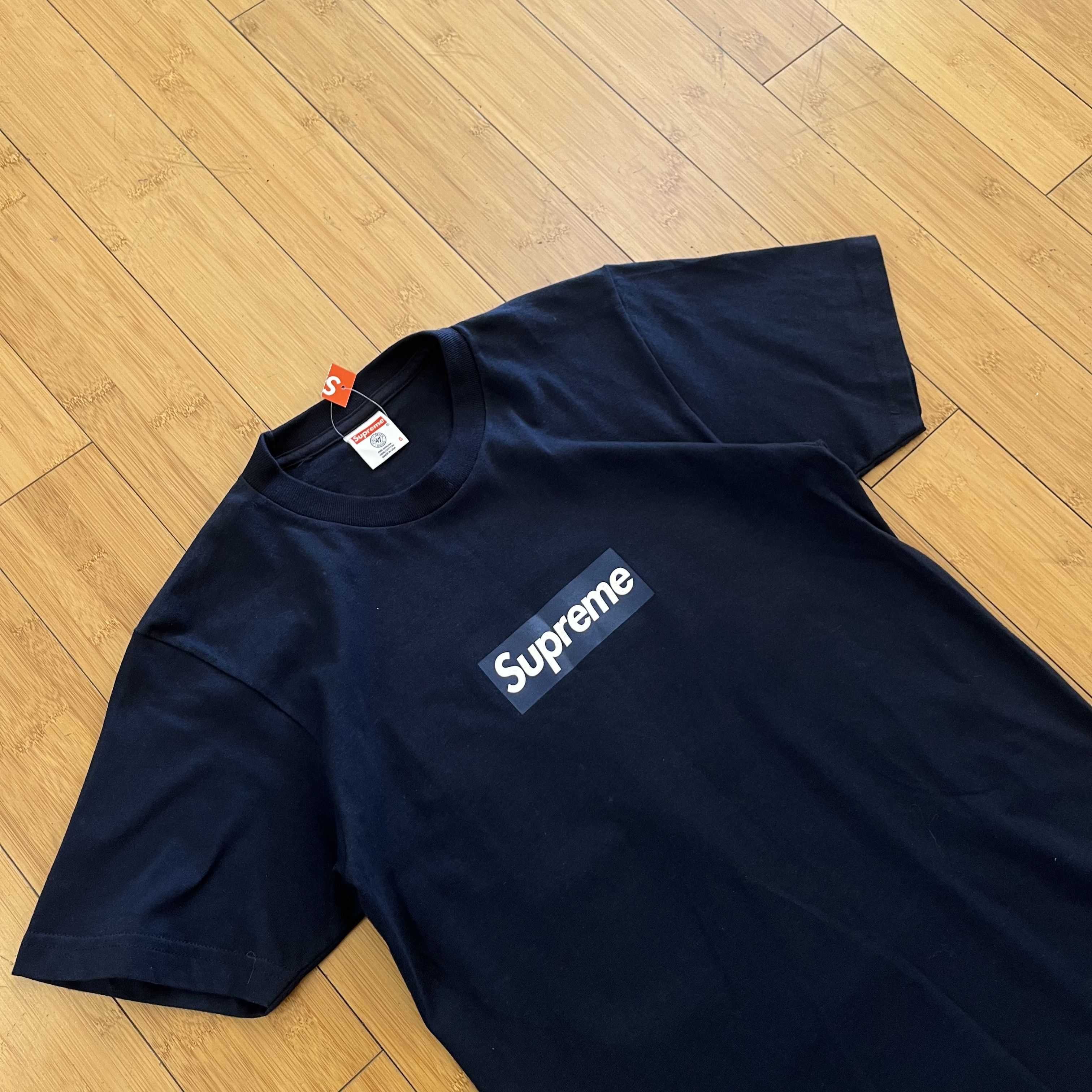 Supreme Supreme New York Box Logo Tee Shirt Size US S / EU 44-46 / 1 - 2 Thumbnail