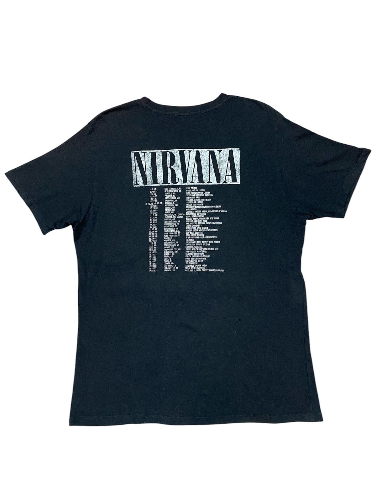 Band Tees × Vintage Vintage NIRVANA tee Size US XL / EU 56 / 4 - 2 Thumbnail