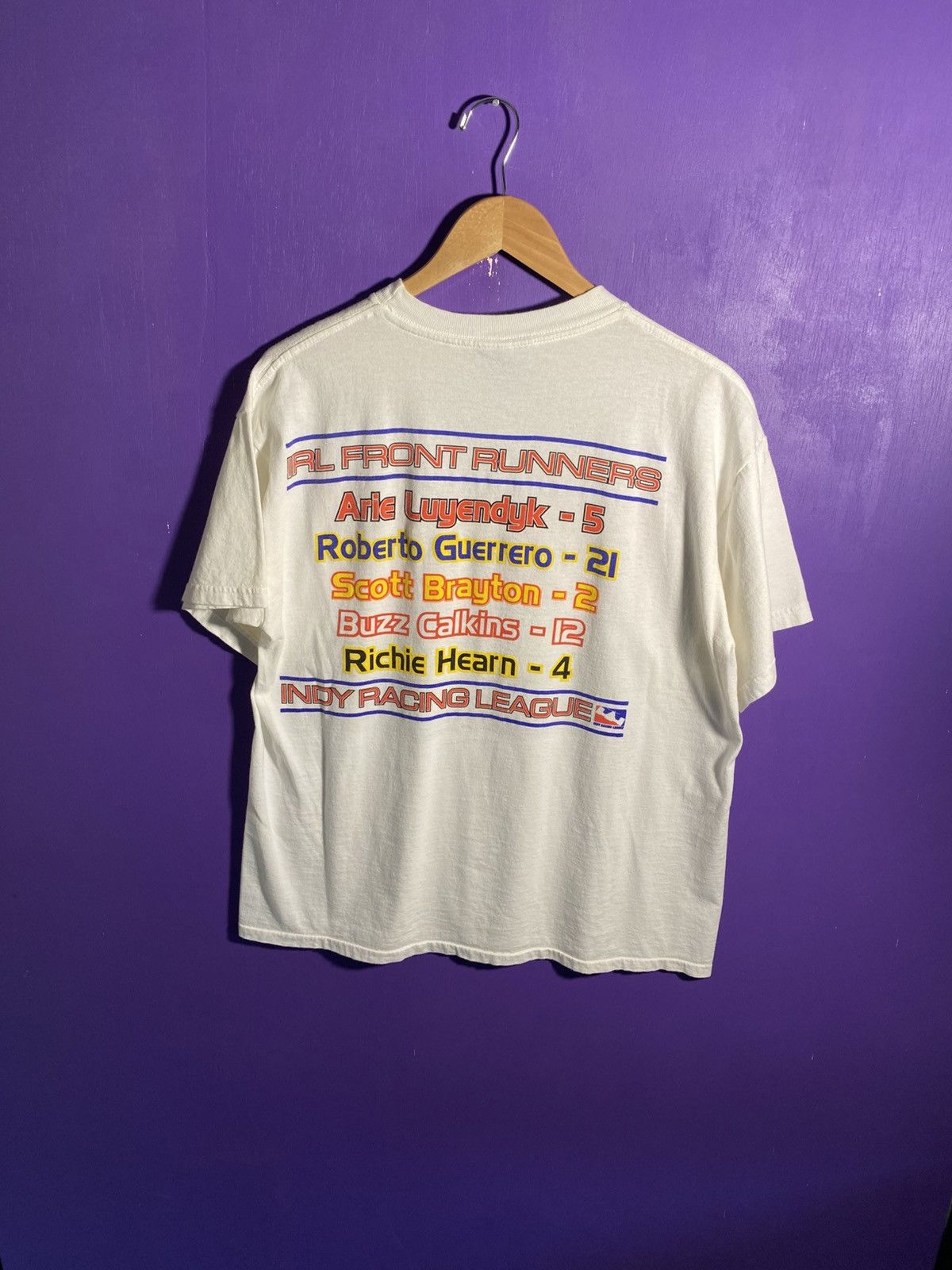 Other Vintage 90s Indy racing league race tracks t-shirt Size US L / EU 52-54 / 3 - 2 Thumbnail