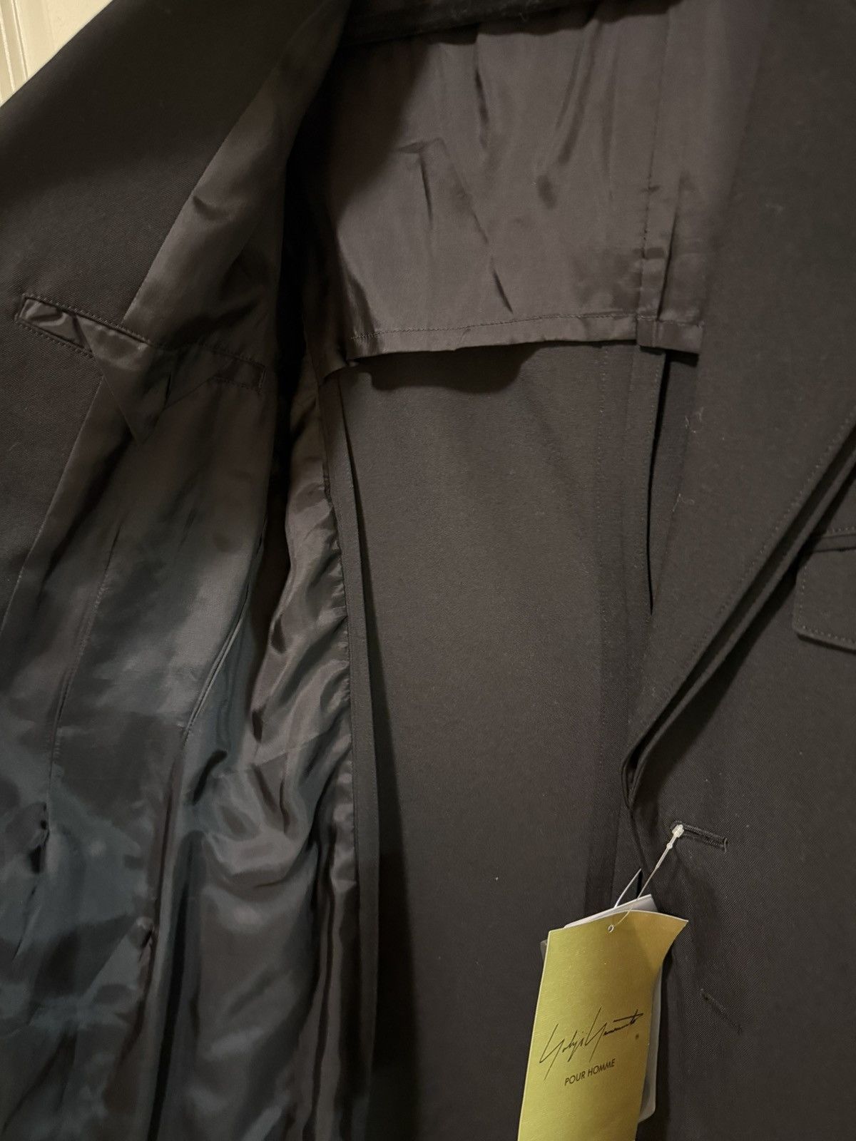 Yohji Yamamoto YOHJI YAMAMOTO POUR HOMME Blazer Jacket Size 2 Size 38R - 7 Thumbnail