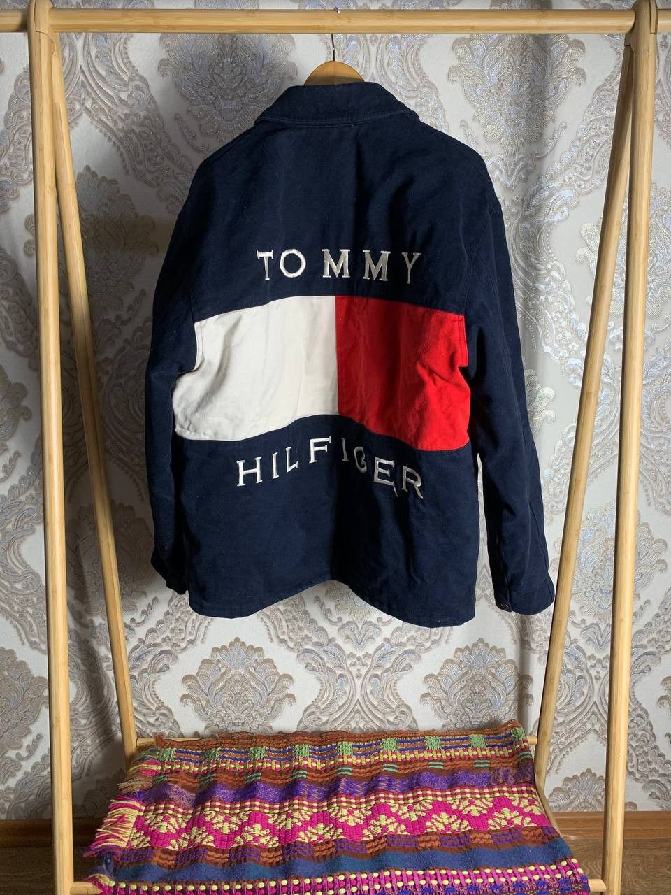 Tommy Hilfiger Vintage Tommy Hilfiger Denim Jeans Retro Jacket Y2K 90s Size US L / EU 52-54 / 3 - 1 Thumbnail