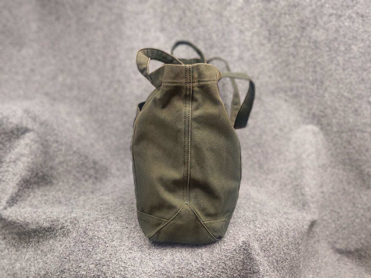 Maison Kitsune Maison Kitsuné Tote Fox Shopper Zip Bag Green Faded Color Size ONE SIZE - 9 Thumbnail