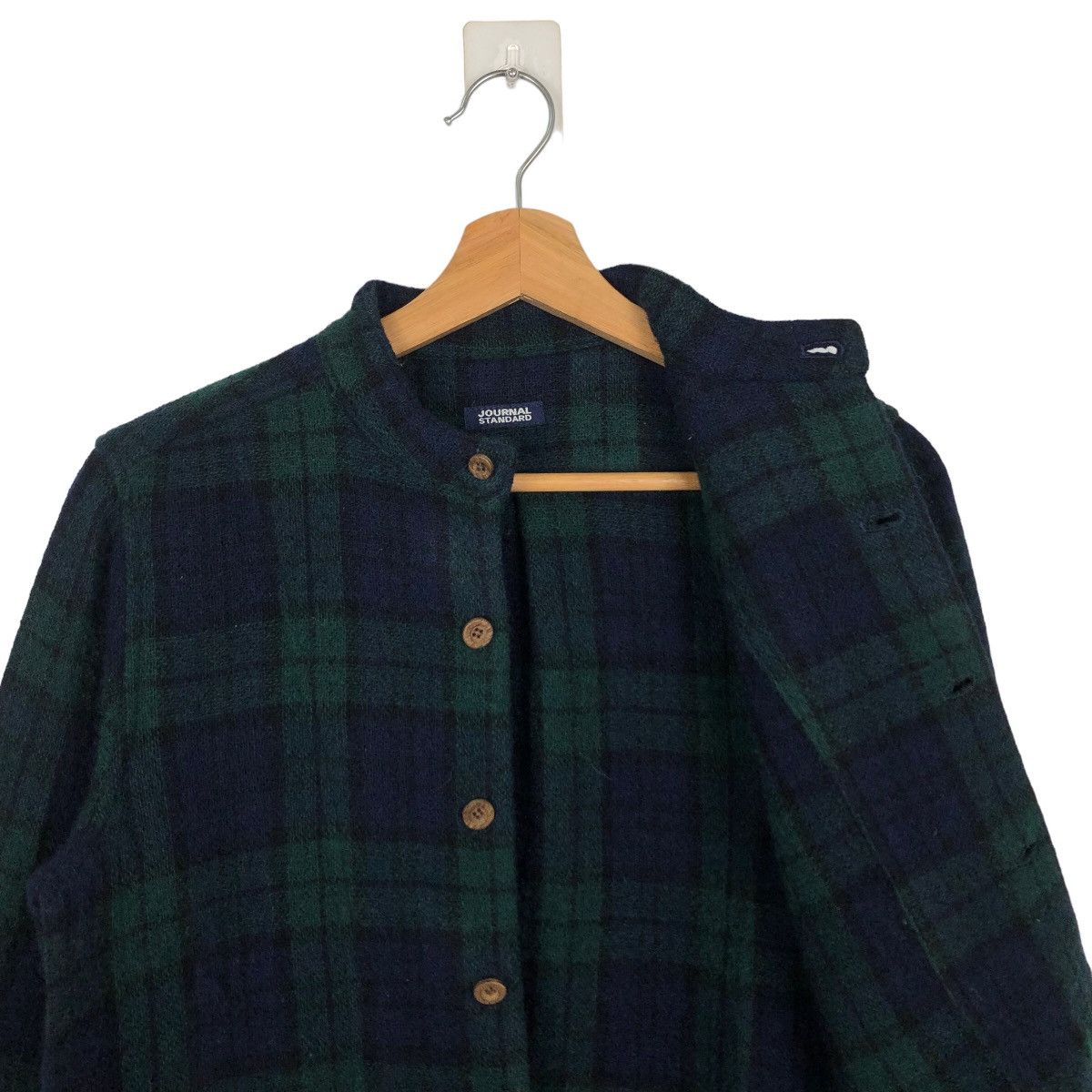 Issey Miyake FLANNEL JACKET TARTAN DESIGN JOURNAL STANDARD ISSEY MIYAKE Size US M / EU 48-50 / 2 - 9 Thumbnail
