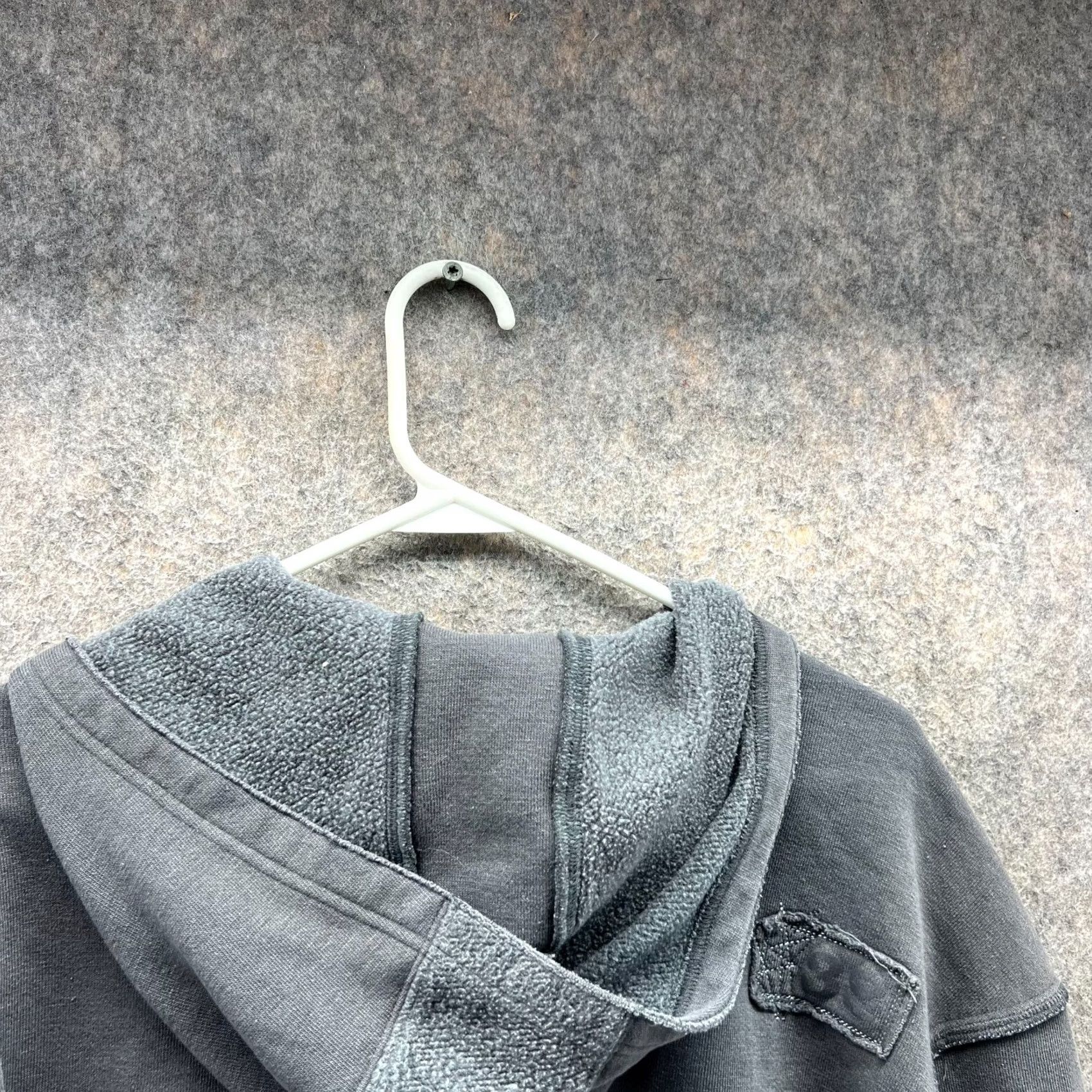 Vintage REI Sweater Men S Small Gray Full Zip Hooded Pullover Fleece Organic Cotton Vintage? No (adjusted: Not vintage) Size US S / EU 44-46 / 1 - 5 Thumbnail