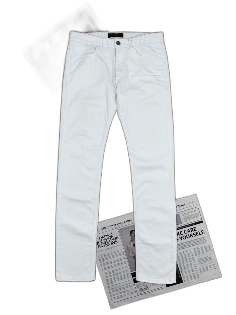 Versace Versace Vintage Slim Fit White Jeans for Men Size US 34 / EU 50 - 1 Thumbnail