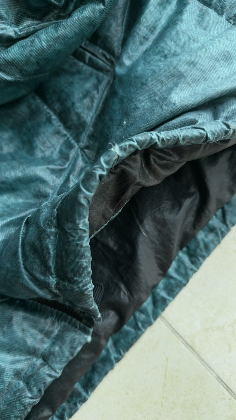 Isaora Isaora Garment Dyed Green Blue Reversible Jacket Size US M / EU 48-50 / 2 - 5 Thumbnail
