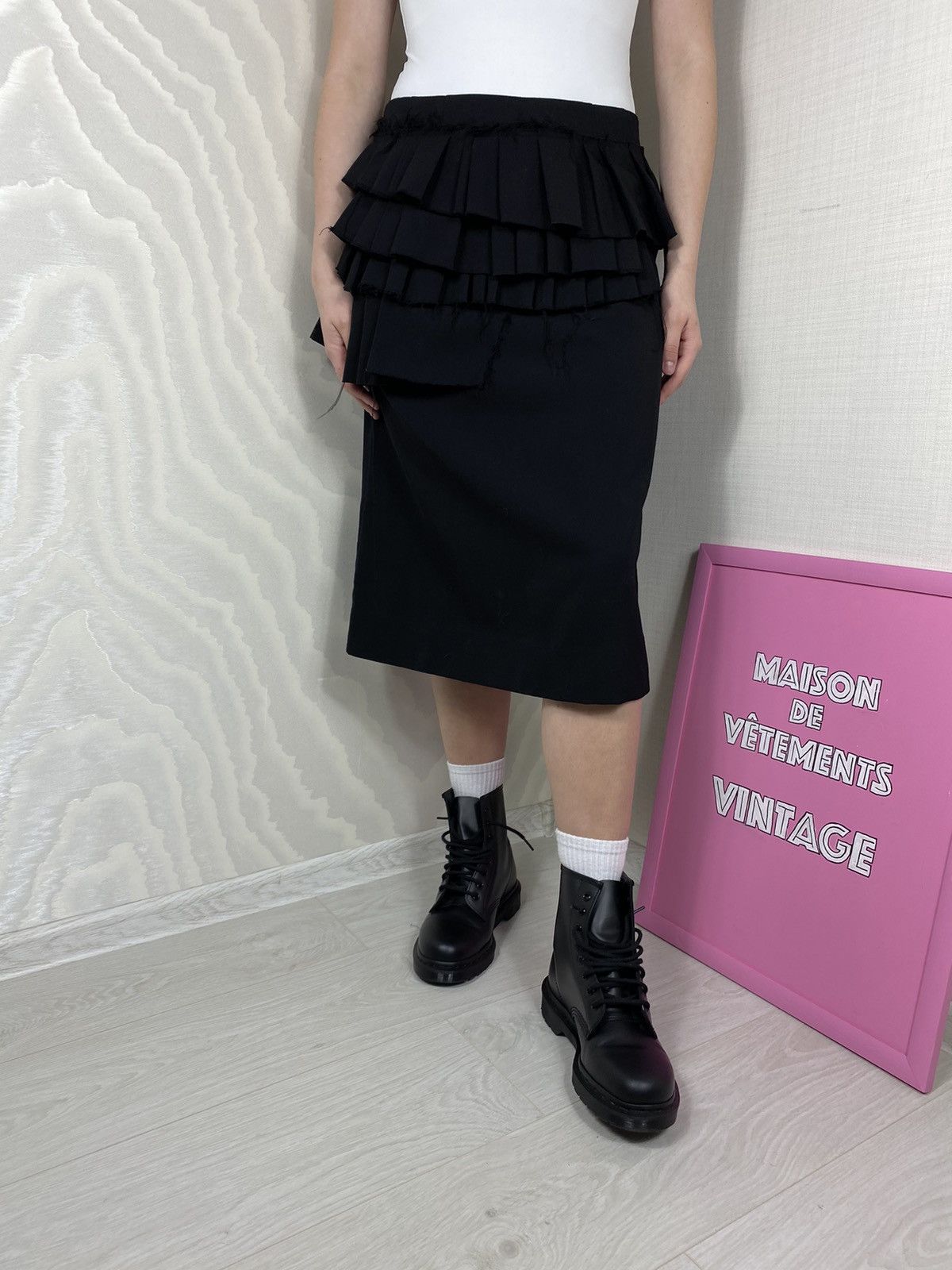 Marni Marni Skirt Ruffle Size 34" / US 12 / IT 48 - 1 Thumbnail