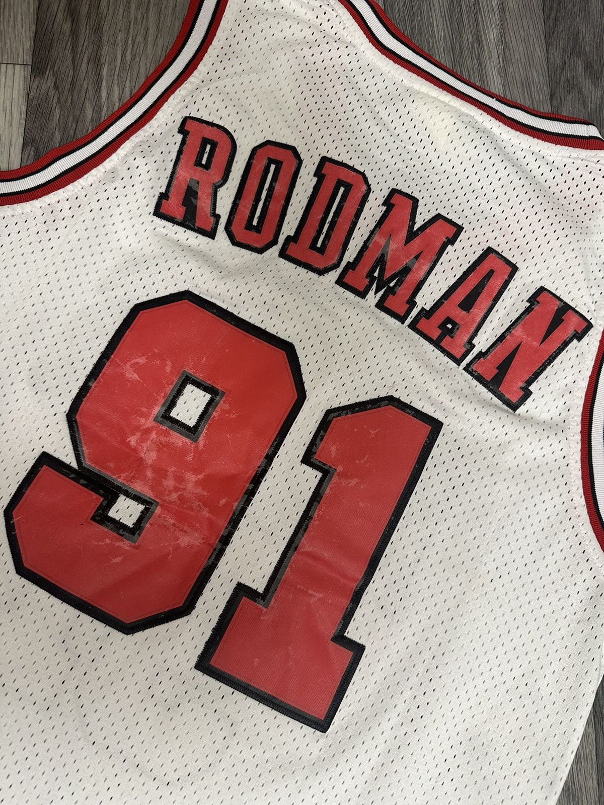 Adidas Adidas Chicago Bulls Rodman 91 Jersey 1995-1996 hype Size US S / EU 44-46 / 1 - 4 Thumbnail