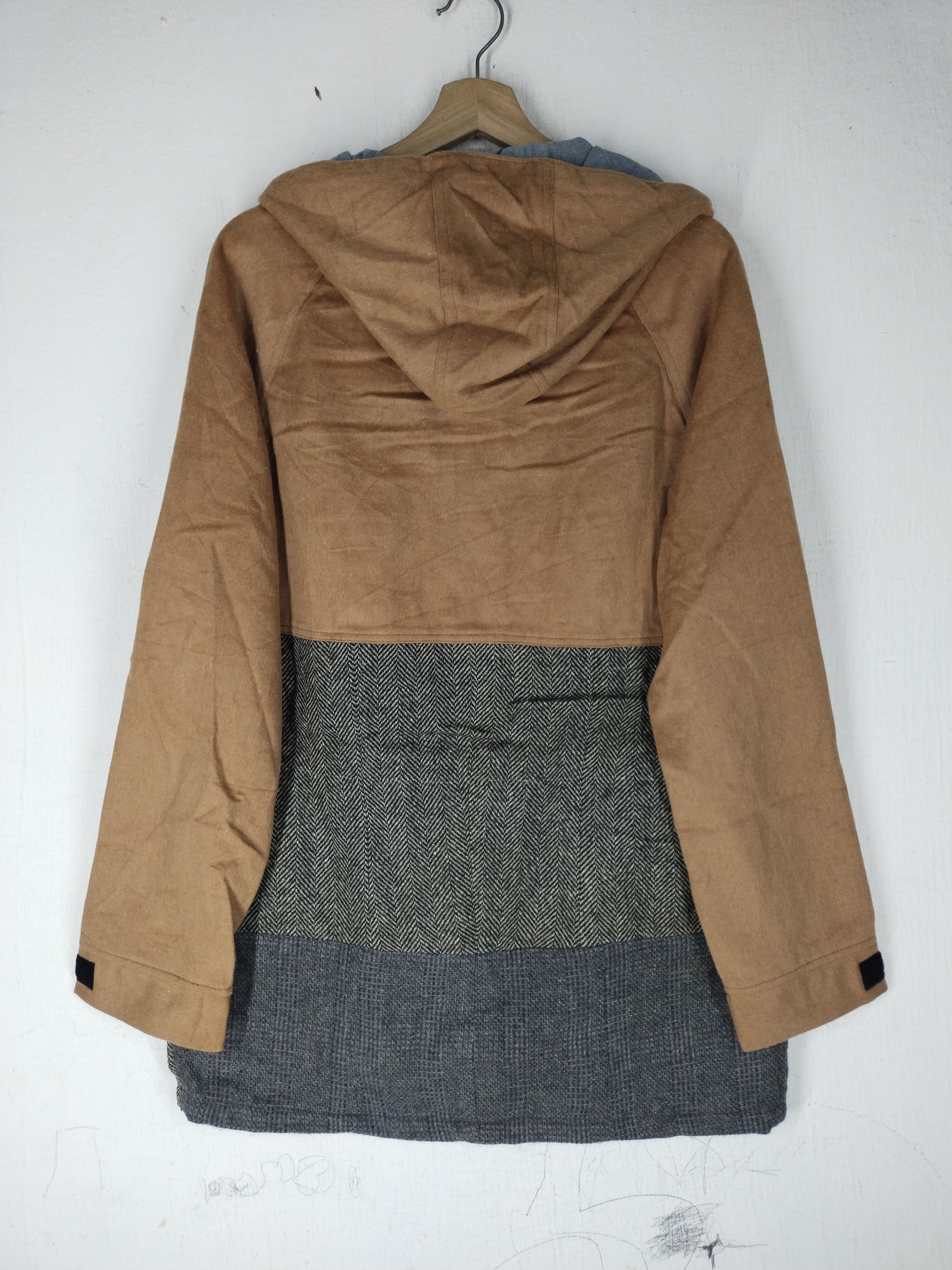 Harris Tweed × If Six Was Nine × Vintage Harris Tweed KMK Pure New Wool Hoodie Jacket Size US M / EU 48-50 / 2 - 7 Thumbnail