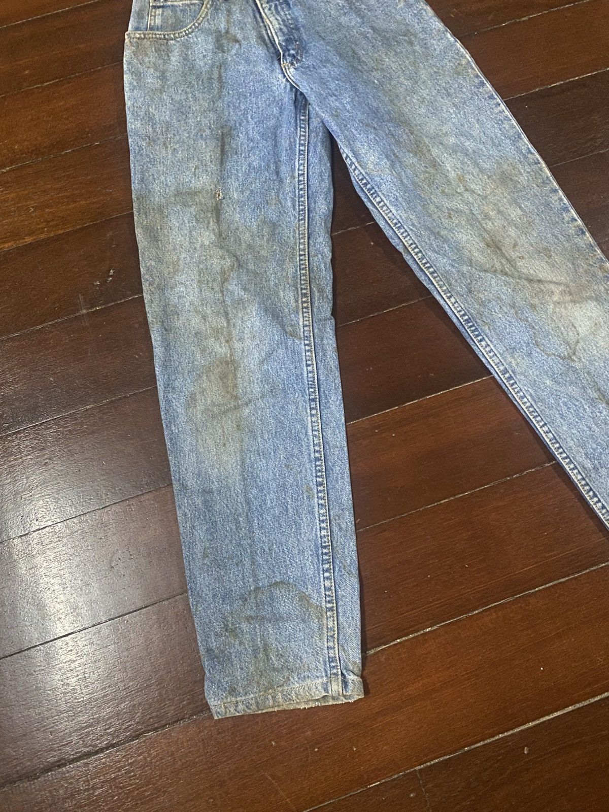 Edwin Vintage 80s Edwin made in USA Western baggy cropped Jeans Size US 27 - 3 Thumbnail