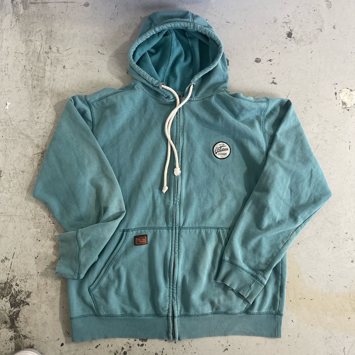 Volcom Volcum zip up hoodie Size US L / EU 52-54 / 3 - 1 Thumbnail