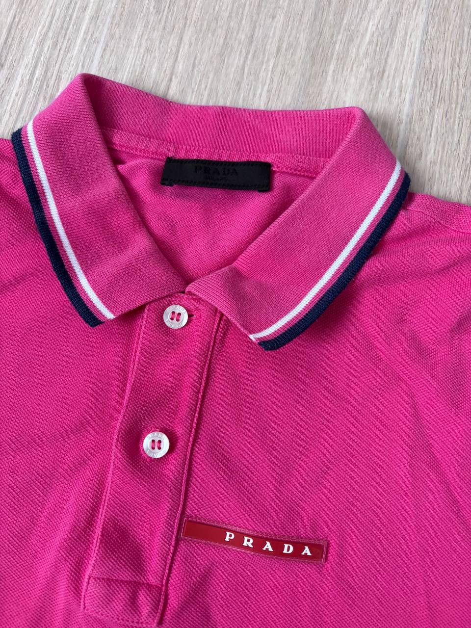 Prada Prada polo shirt y2k Size US M / EU 48-50 / 2 - 3 Thumbnail