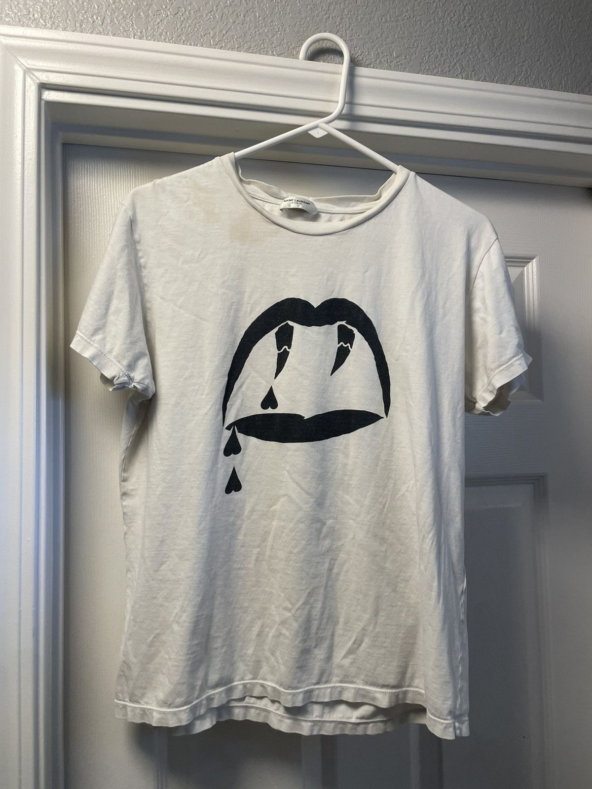 saint laurent SS16 ブラッドラスター　tシャツ　エディ期 saint laurent SS16 ブラッドラスター tシャツ エディ期 V1