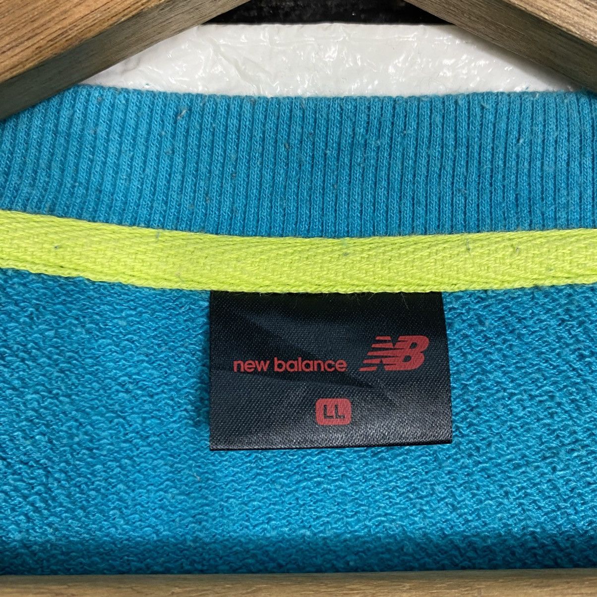 Japanese Brand Vintage Sweatshirt New Balance Size US L / EU 52-54 / 3 - 15 Thumbnail