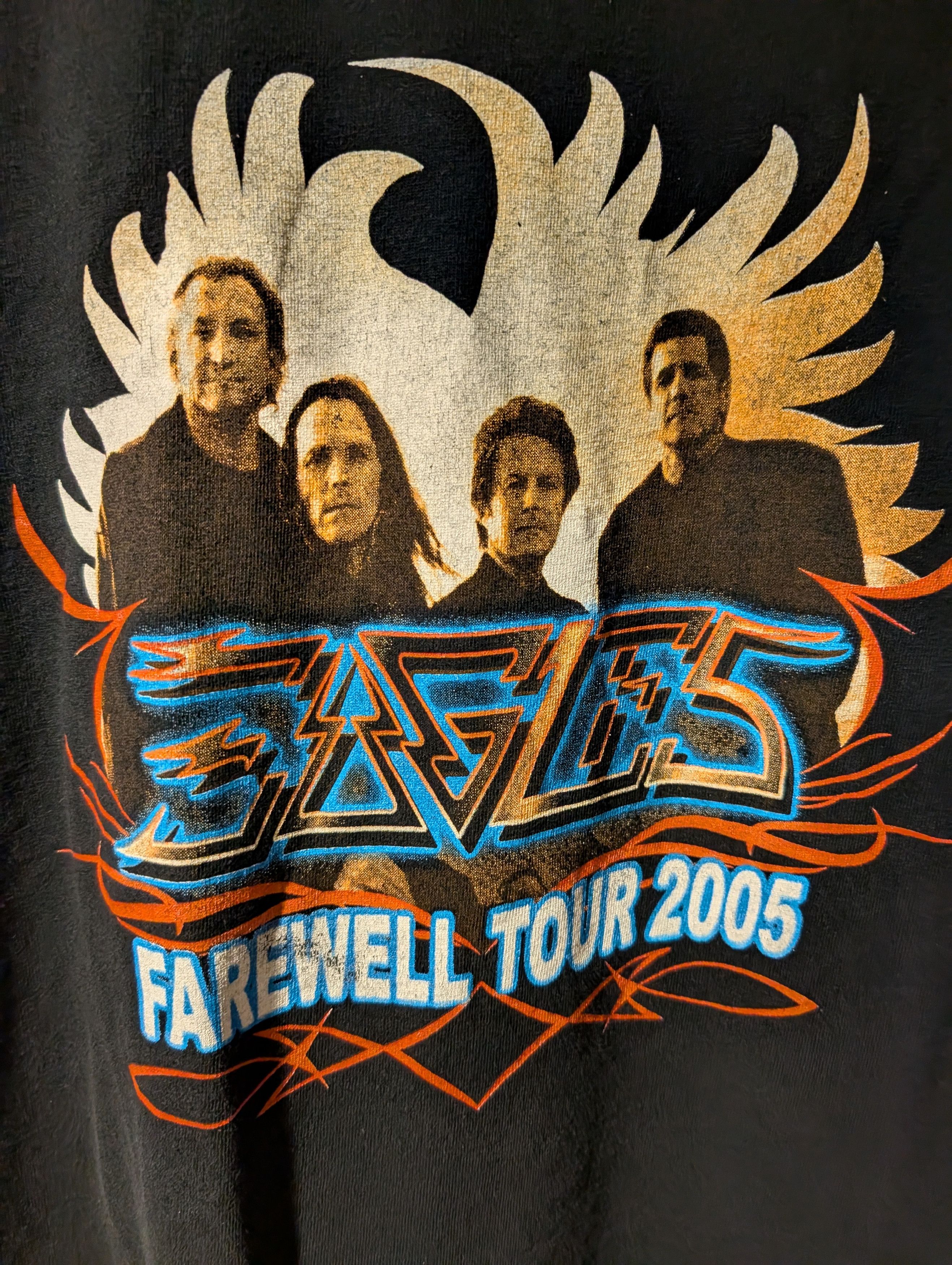 Band Tees VTG 2005 The Eagles Farewell Tour T-Shirt Band Photo Concert Size US XL / EU 56 / 4 - 2 Thumbnail