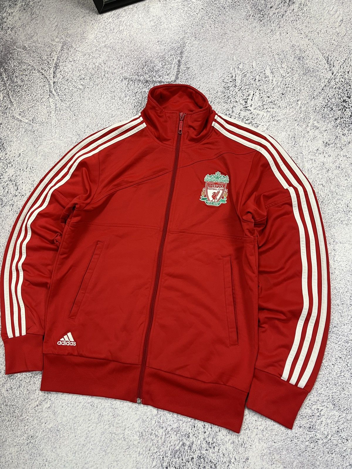 Adidas Adidas Liverpool 2009 Football Training Soccer Jacket Hype Size US S / EU 44-46 / 1 - 3 Thumbnail