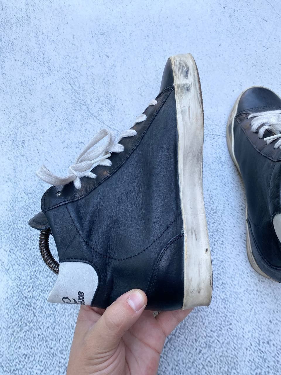 If Six Was Nine Vintage Isabel Marant Golden Goose style Faded Sneakers Size US 7 / IT 37 - 10 Thumbnail