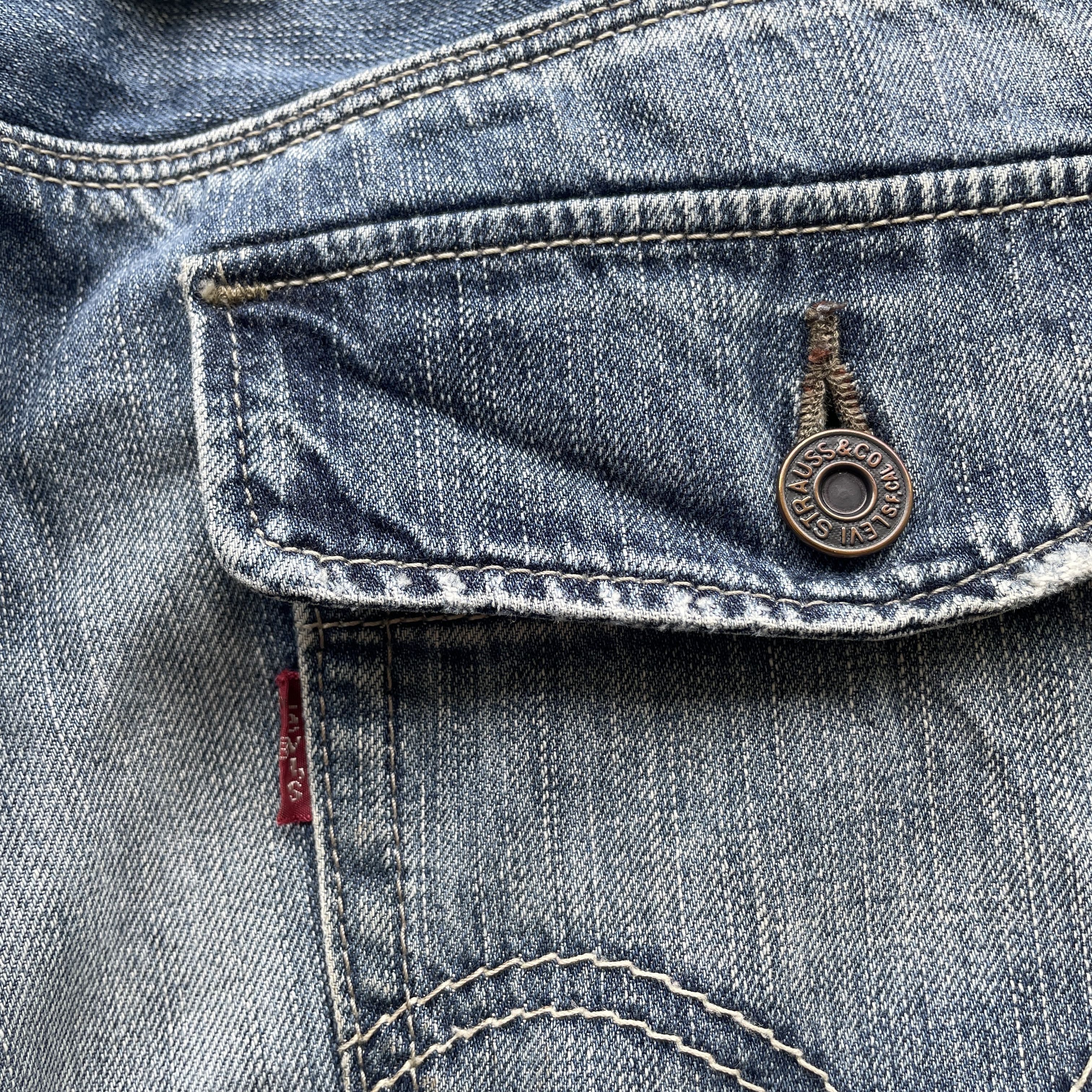 Levi's Vintage Levi’s 202 Jeans Faded Buckle Distressed Denim Pants Size US 36 / EU 52 - 12 Thumbnail