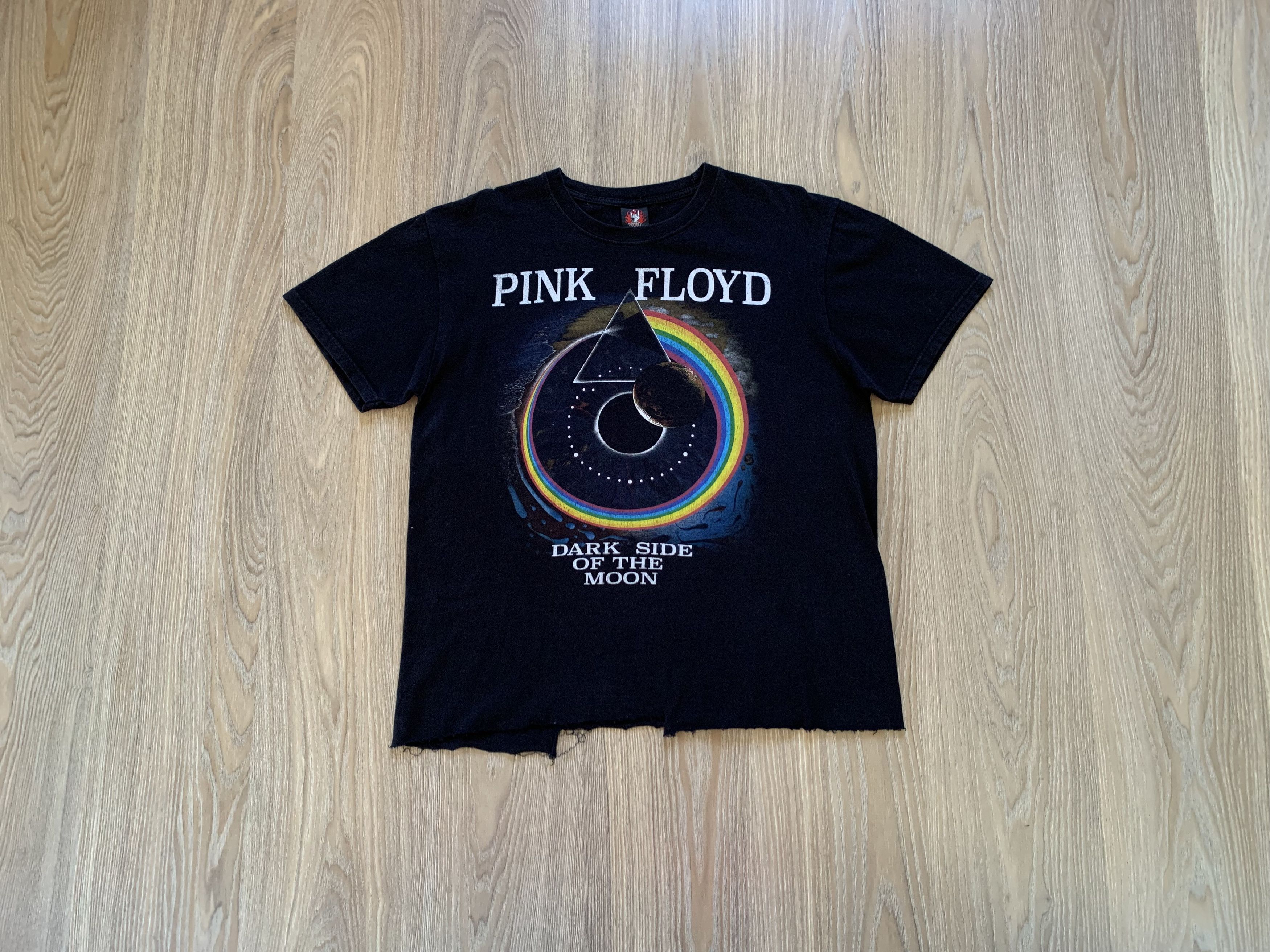 Band Tees × Pink Floyd Pink Floyd The Dark Side Of The Moon Distressed T-Shirt Size US L / EU 52-54 / 3 - 1 Thumbnail