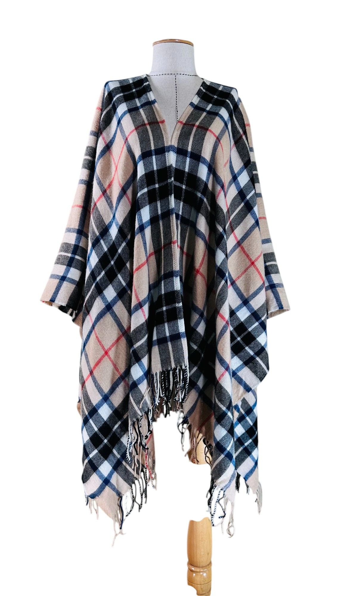Lochcarron of Scotland Tartan Wool Poncho