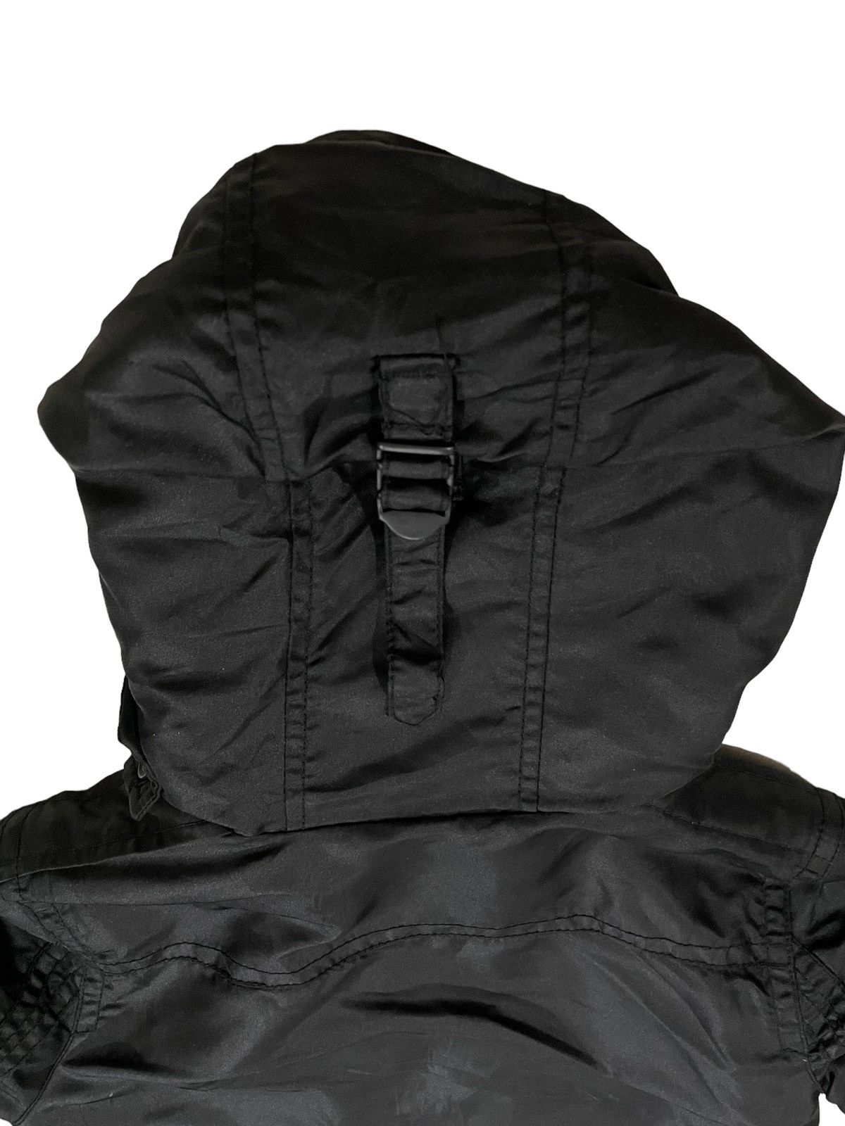 Japanese Brand × MOUSSY Y2k🔥 Vintage Moussy Multi Pocket Black Hooded Parka Size US S / EU 44-46 / 1 - 16 Thumbnail