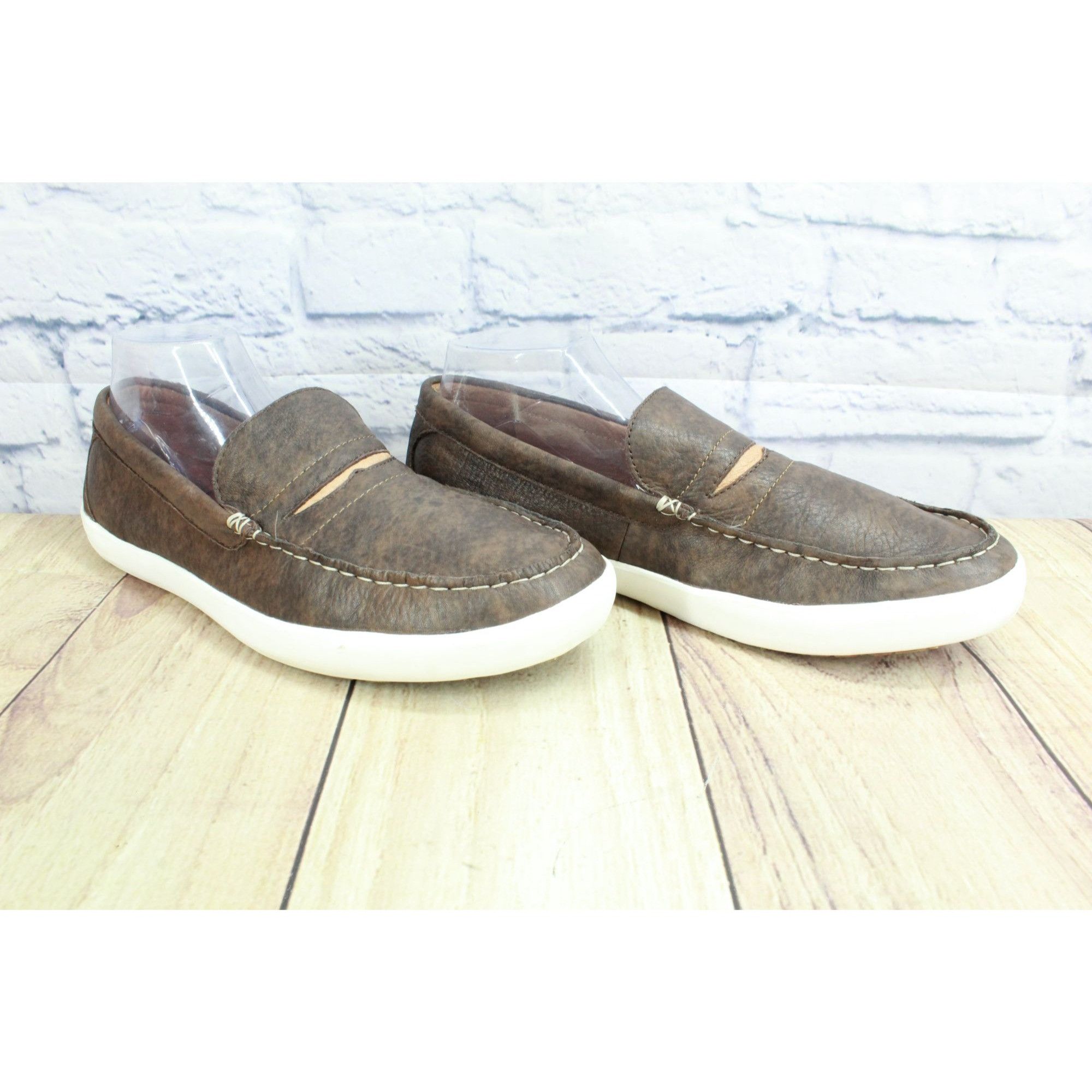 L.L. Bean LL Bean Brown Leather Penny Slip-On Shoes Men's 10 Size US 10 / EU 43 - 3 Thumbnail