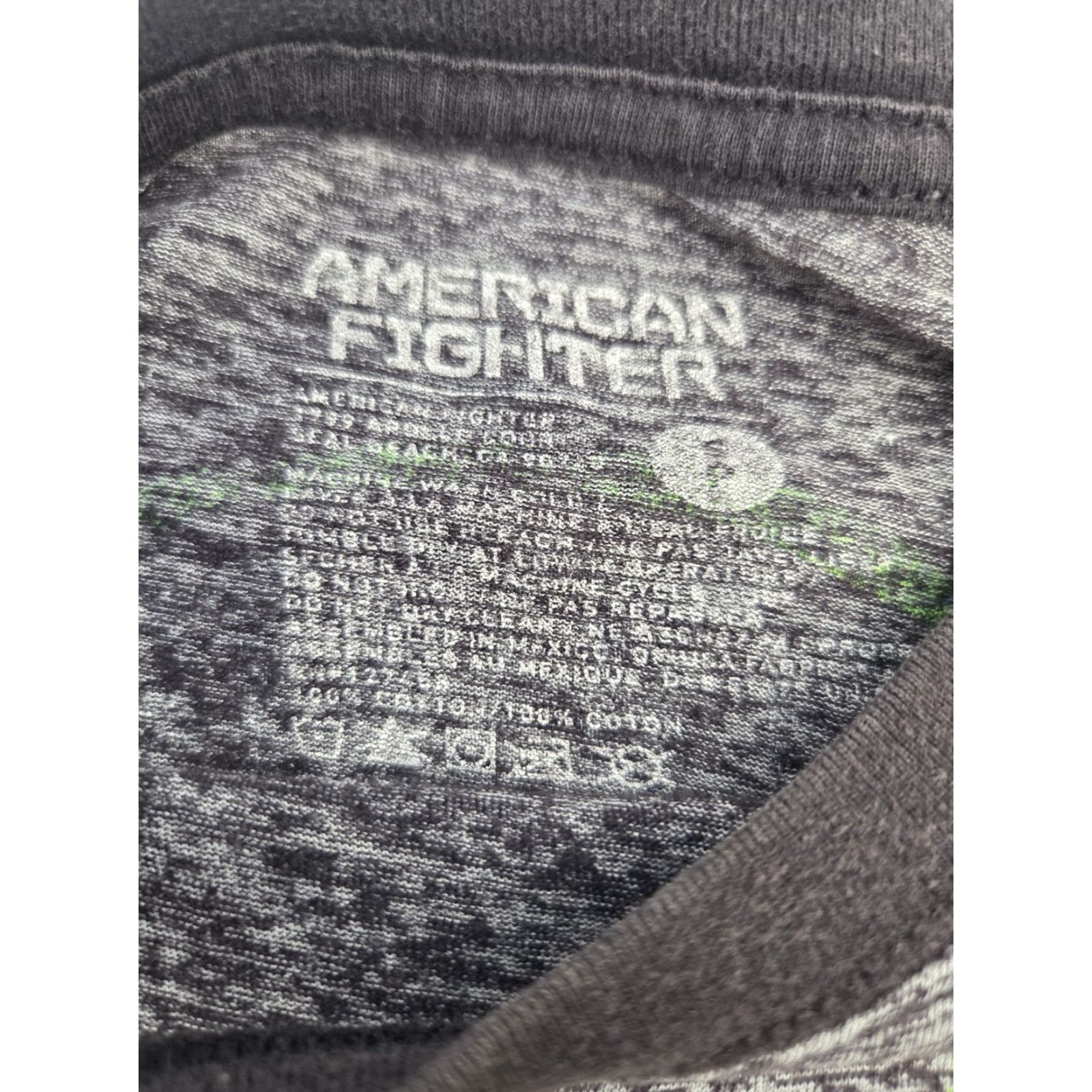 Vintage AMERICAN FIGHTER Buckle T-Shirt Mens Small Graphic Athletic Premium UFC Biker Shirt Size US S / EU 44-46 / 1 - 5 Thumbnail