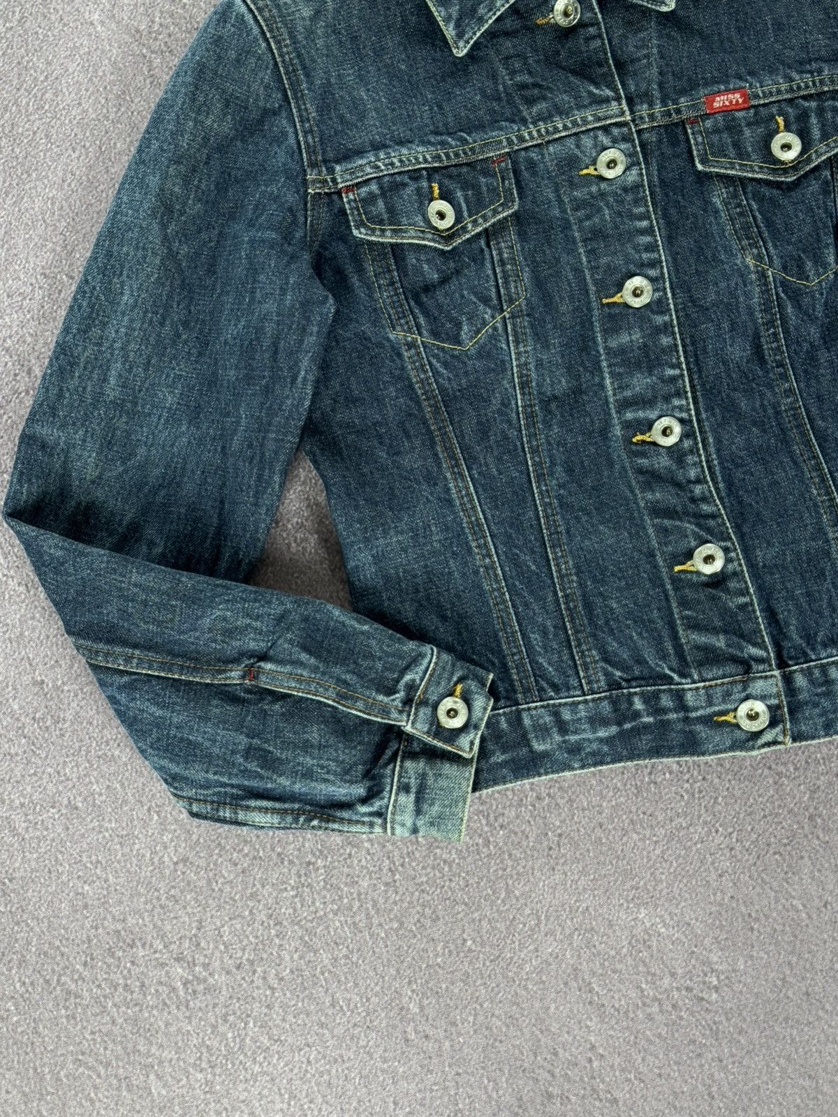 Miss Sixty Vintage miss sixty 00s denim trucker jacket Size S / US 4 / IT 40 - 7 Thumbnail