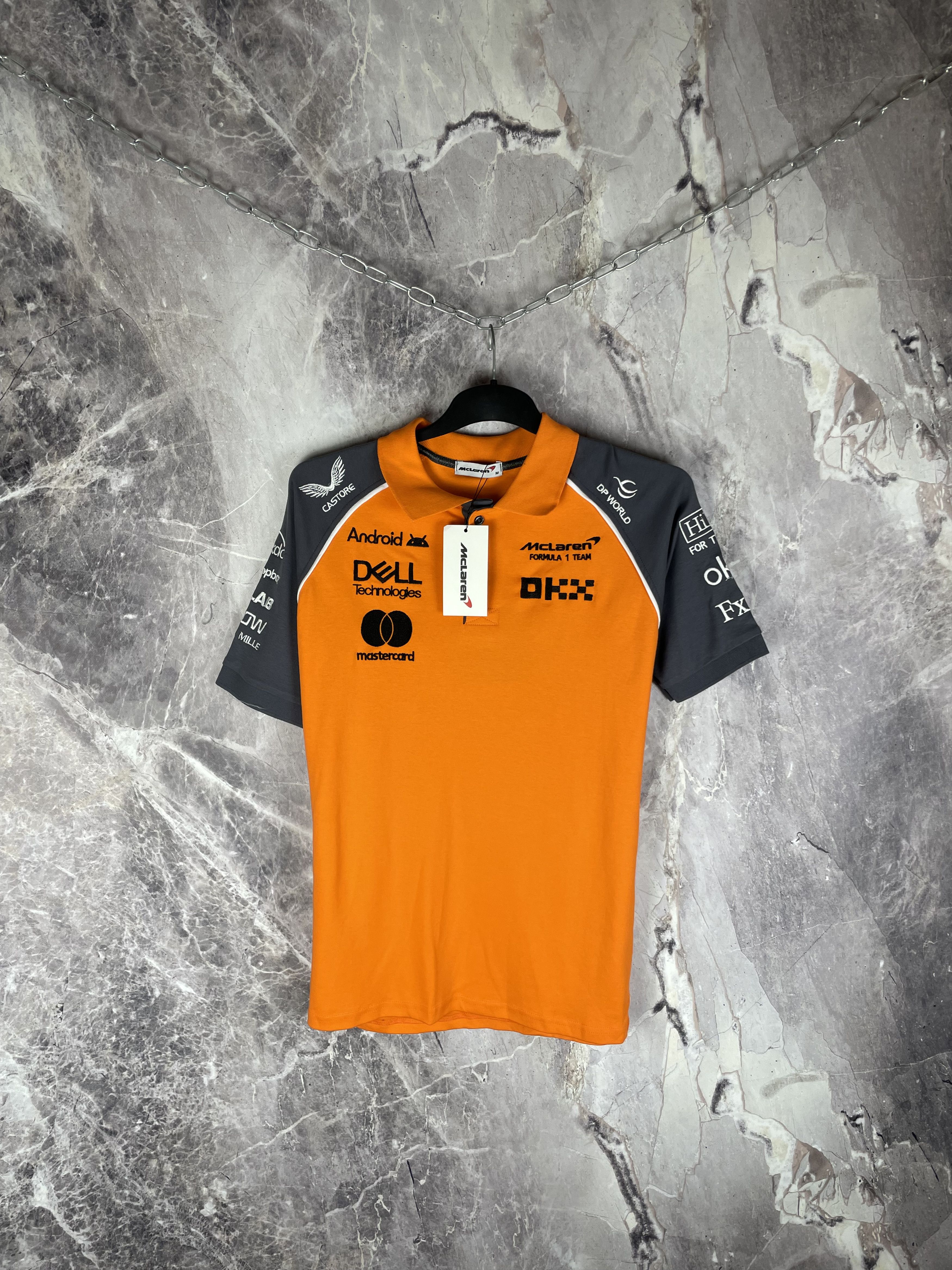 Formula 1 Vintage Polo Team McLaren Mobile Racing F1 Size US M / EU 48-50 / 2 - 1 Thumbnail