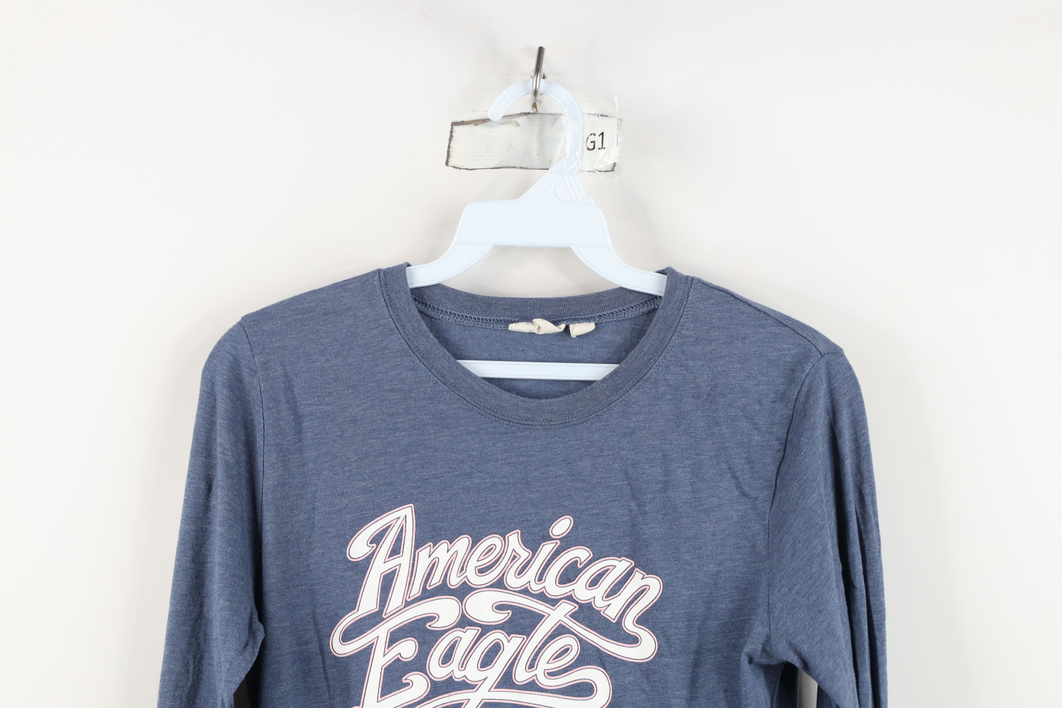 American Eagle Outfitters Vintage 90s American Eagle Outfitters Long Sleeve T-Shirt Size M / US 6-8 / IT 42-44 - 2 Thumbnail