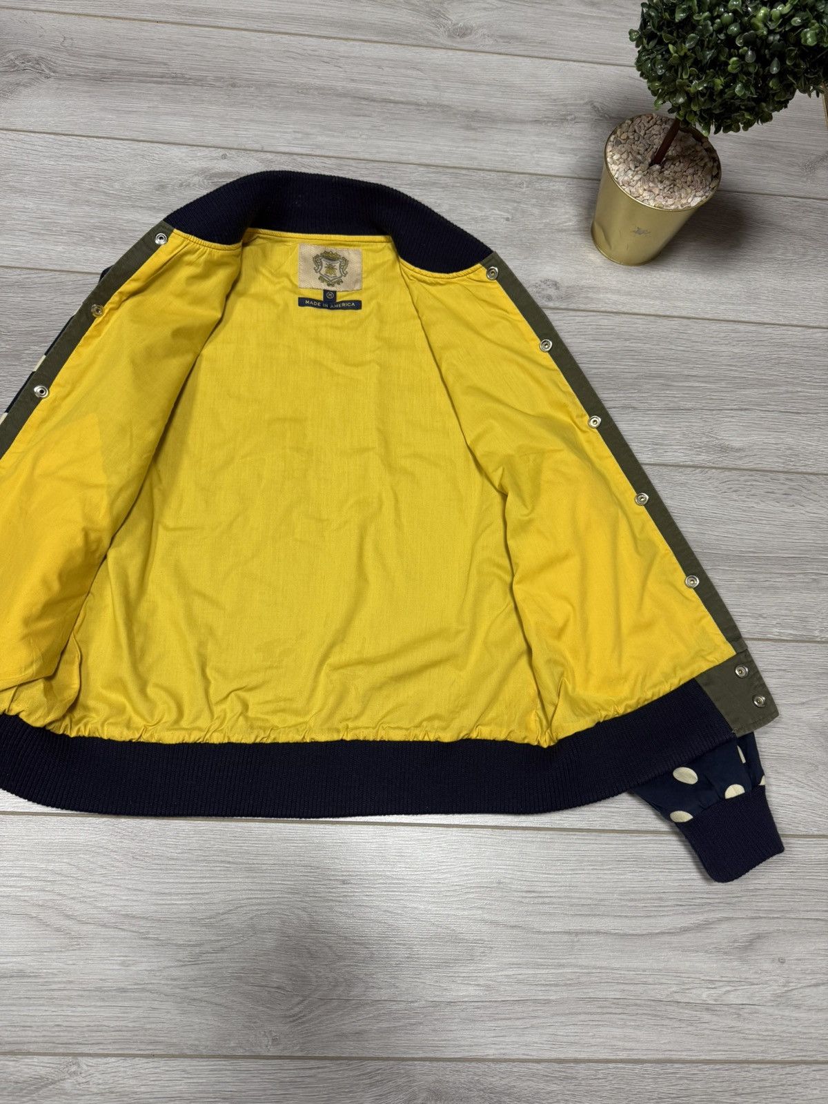 Billionaire Boys Club Billionaire Boys Club Bee Line polka dot vintage bomber Size US M / EU 48-50 / 2 - 7 Thumbnail