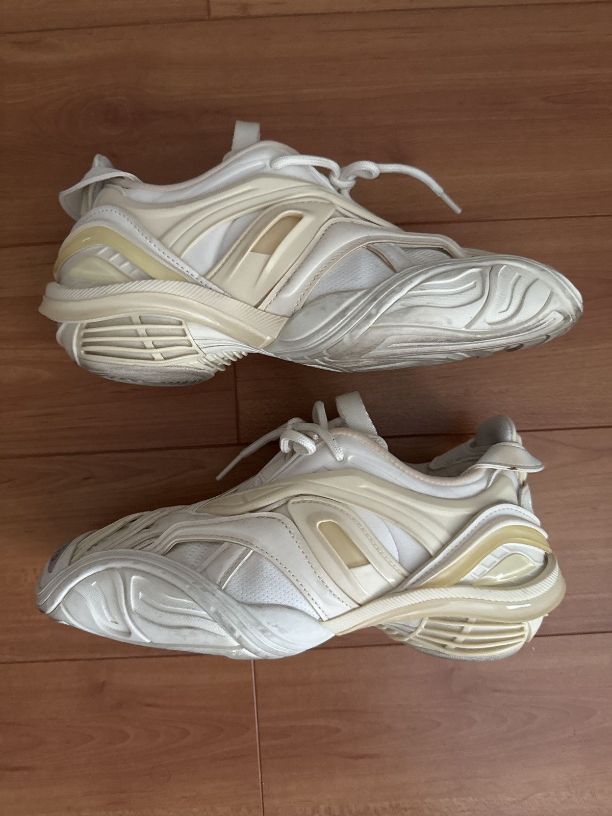 Balenciaga Balenciaga Tyrex Low White Sneakers Size US 6 / IT 36 - 3 Thumbnail