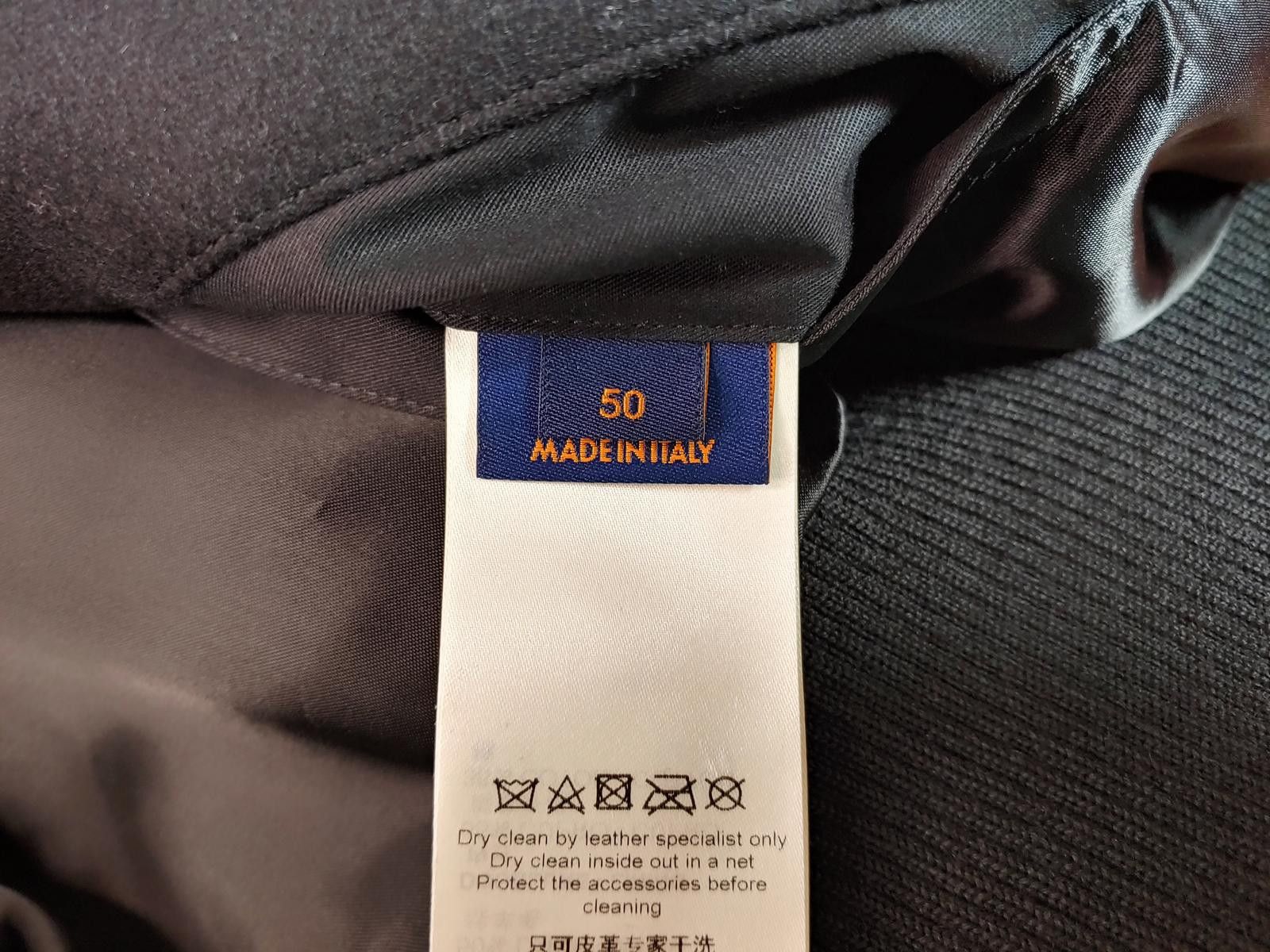Louis Vuitton Louis Vuitton Melpomene Varsity Jacket in Black Size US M / EU 48-50 / 2 - 8 Thumbnail