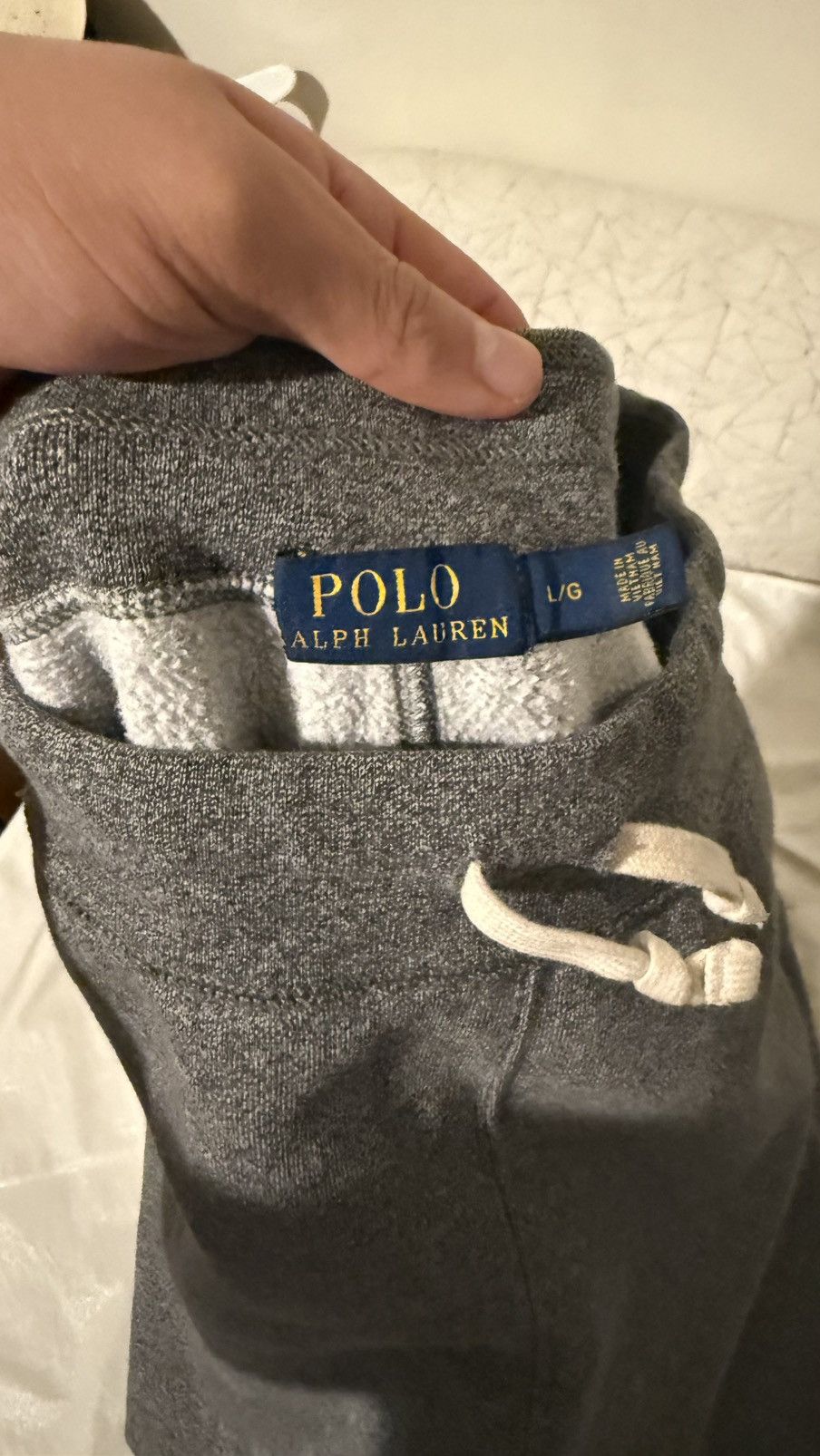 Polo Ralph Lauren Polo Ralph Lauren Grey Sweats- Men’s Size Large (L) Size US 34 / EU 50 - 6 Thumbnail