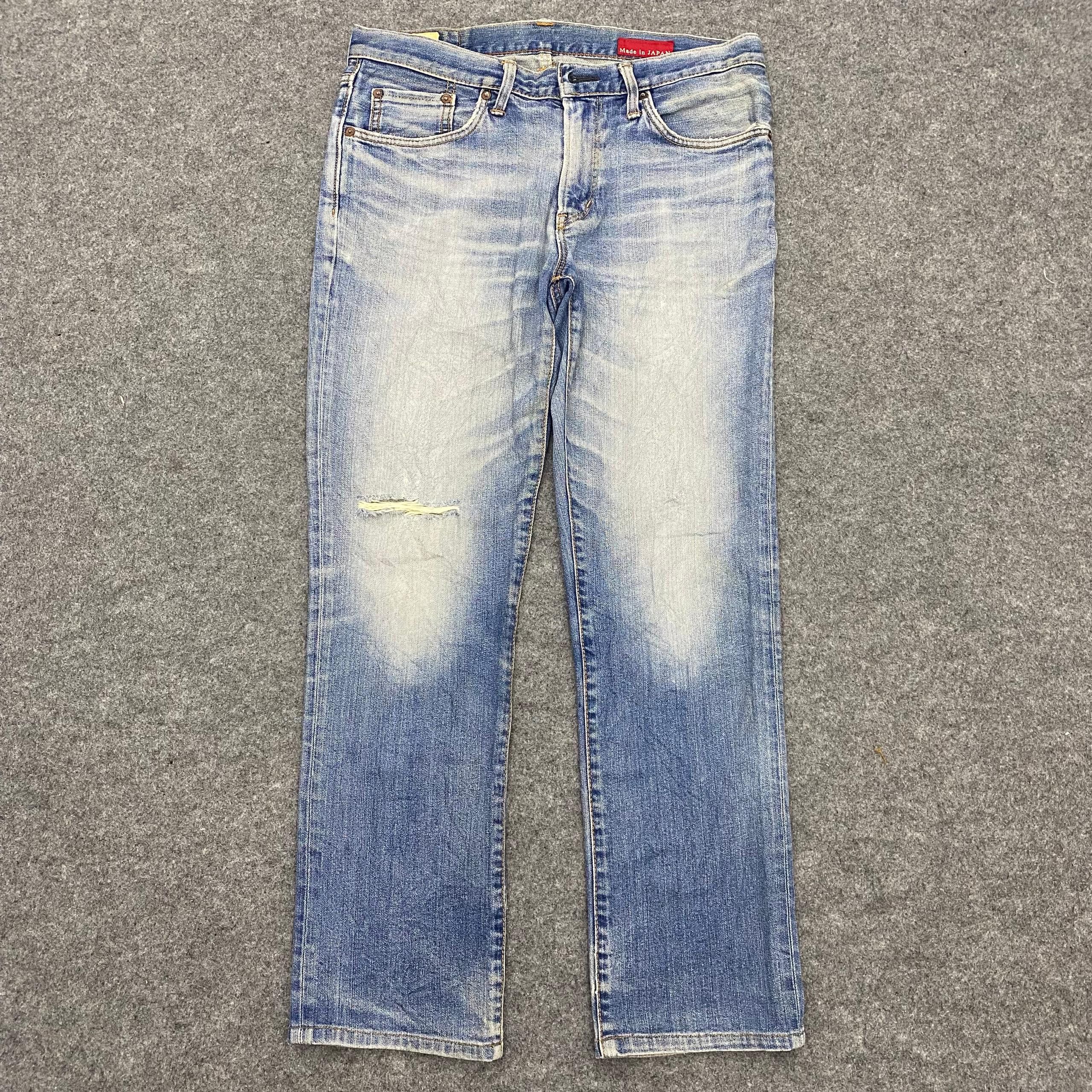 Edwin 💥Best Offer💥Vintage Edwin E503R Distressed Denim Size US 34 / EU 50 - 1 Thumbnail