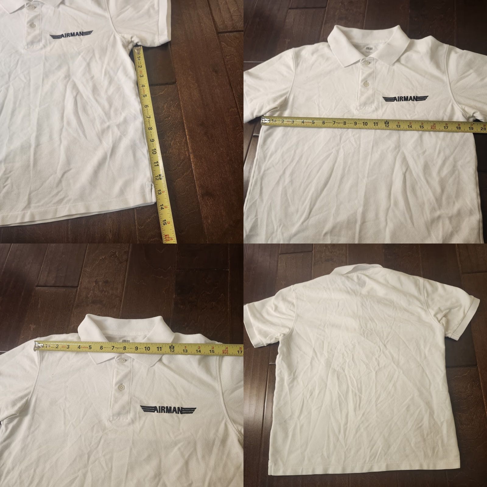 Uniqlo Uniqlo Polo Shirt Mens Small White Embroidered Logo Casual Tee Size US S / EU 44-46 / 1 - 8 Thumbnail