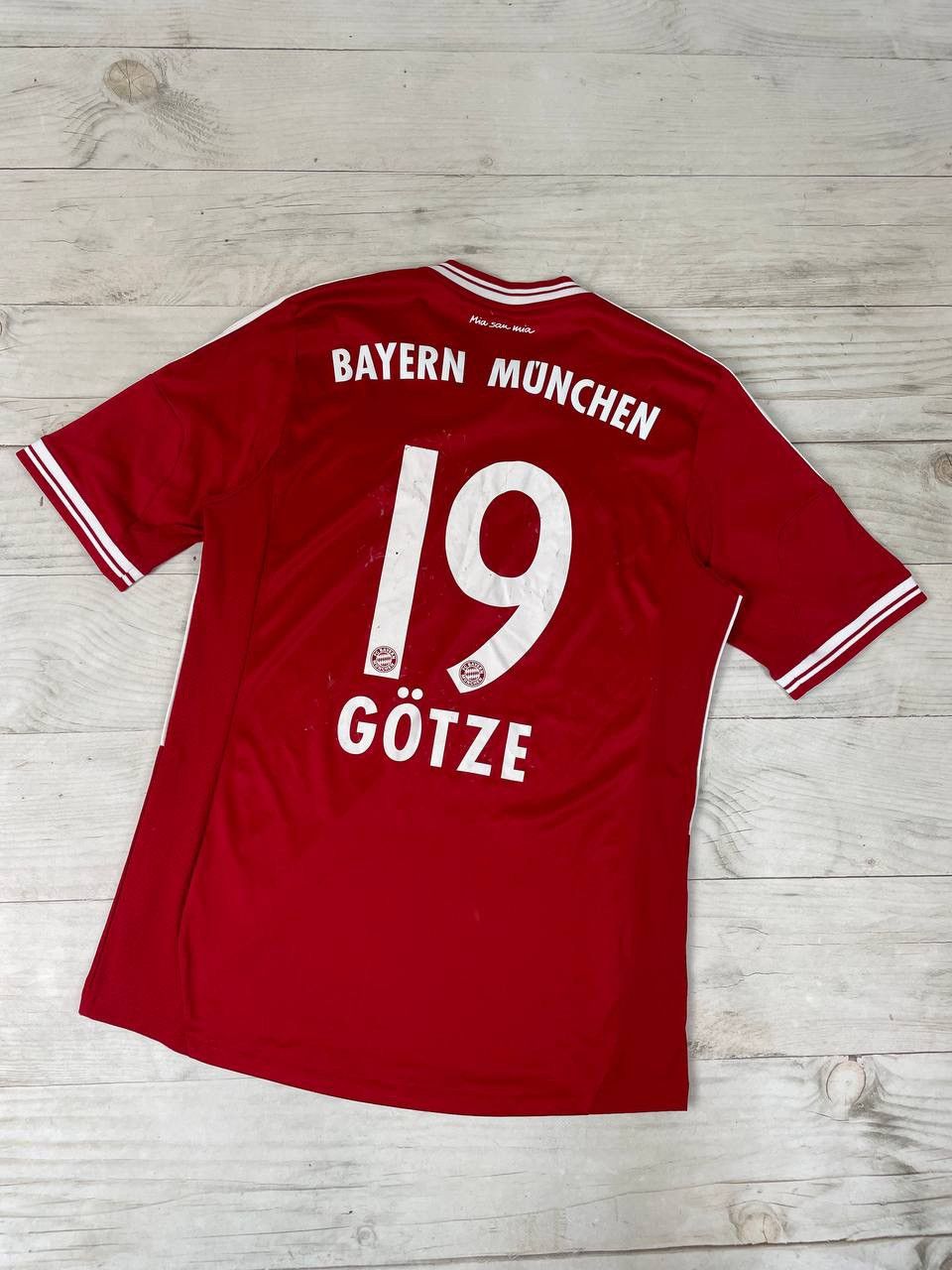 Adidas Adidas Bayern Munich 2013 2014 Gotze #19 Home Shirt Jersey Size US M / EU 48-50 / 2 - 13 Thumbnail