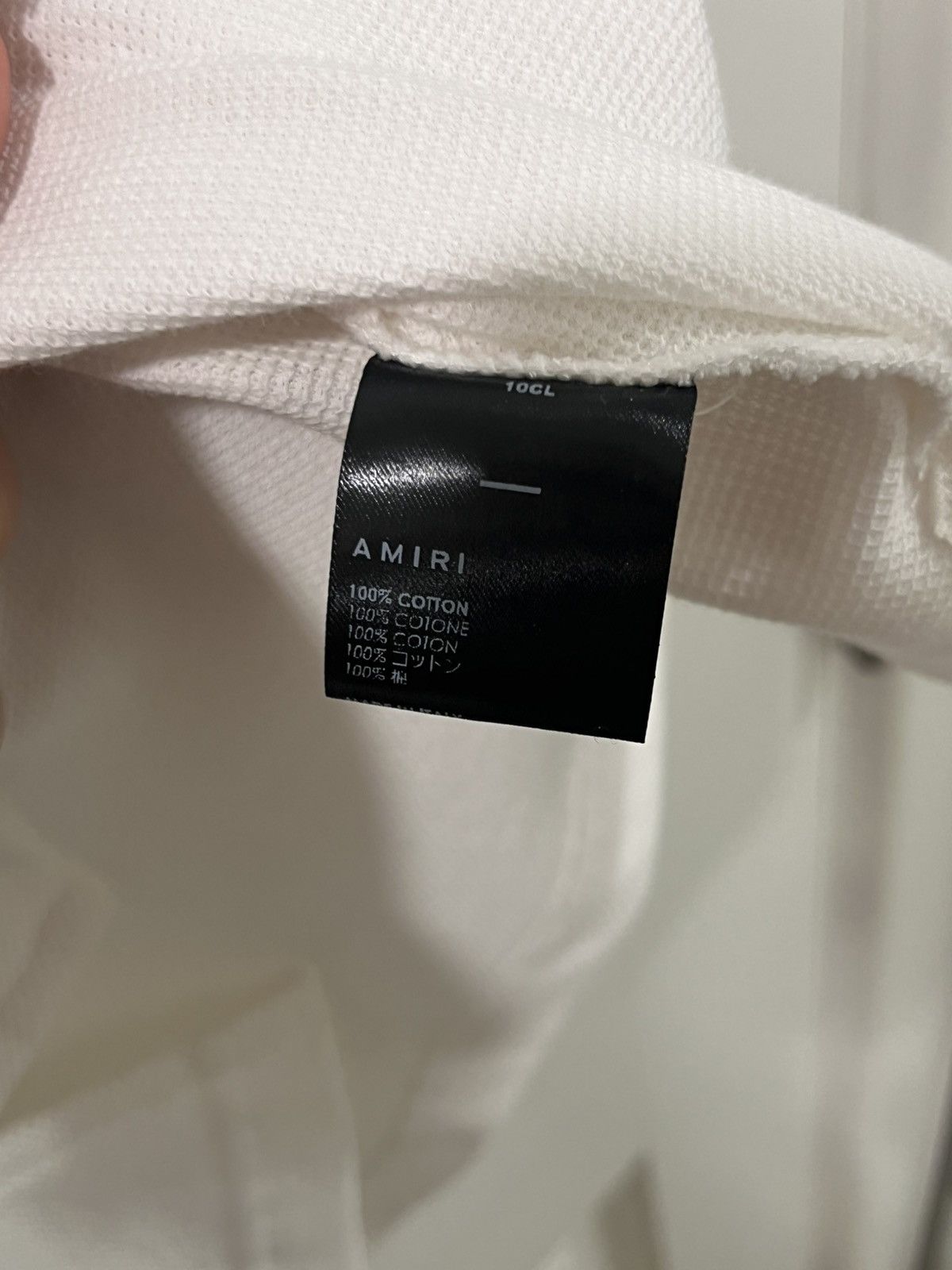 Amiri Amiri Polo Size US L / EU 52-54 / 3 - 8 Thumbnail