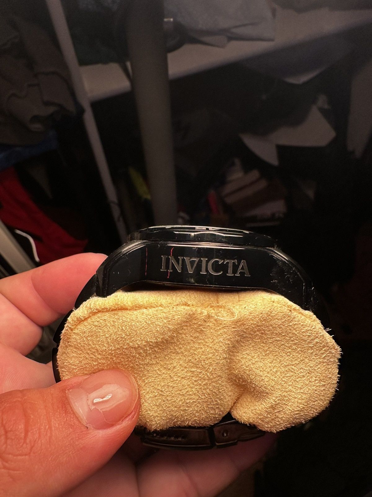 Invicta Invicta black steel watch Size ONE SIZE - 4 Thumbnail