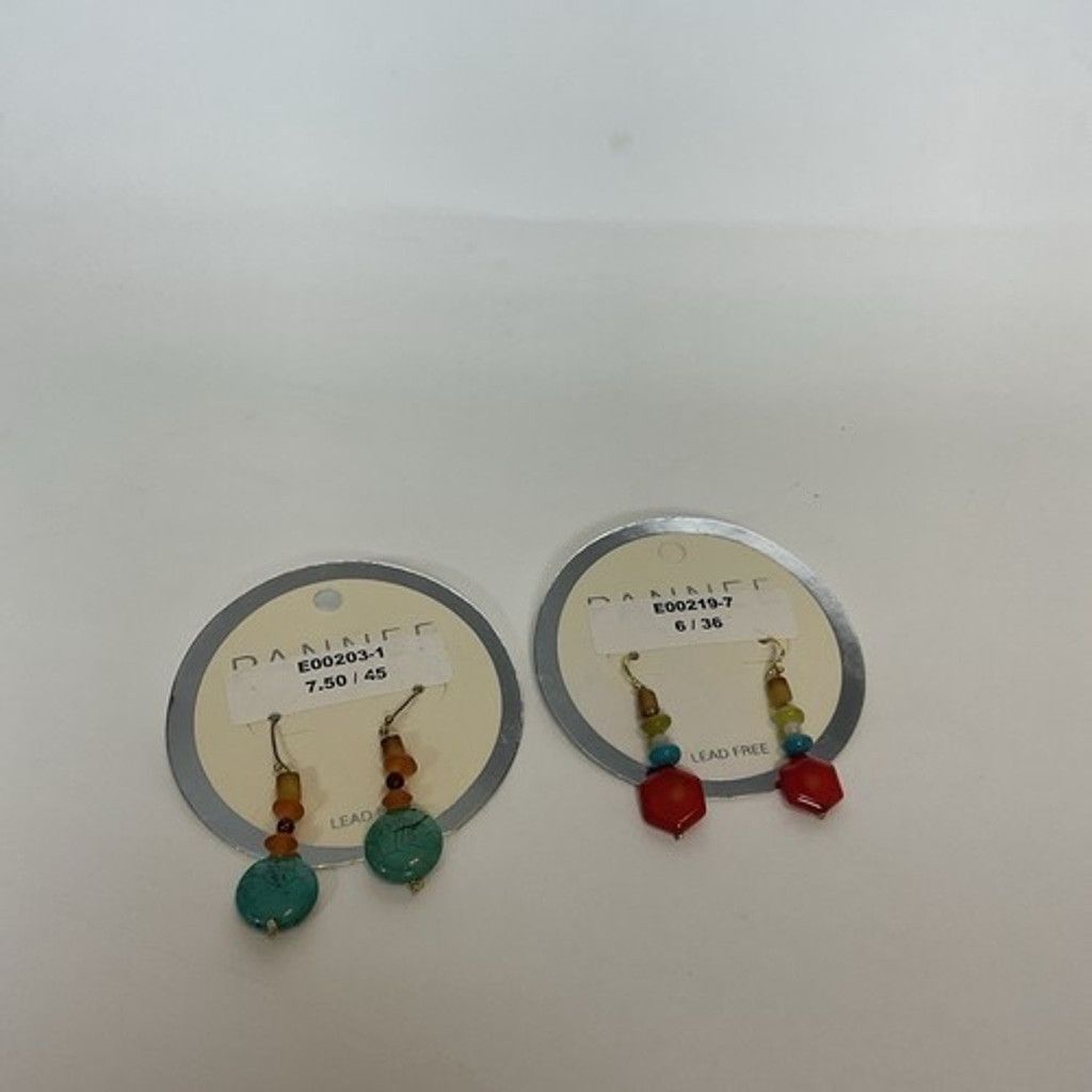 Other NWT Pannee Lot Of 2 Pierced Dangle Drop Bead/Beaded Earrings Size ONE SIZE - 9 Thumbnail